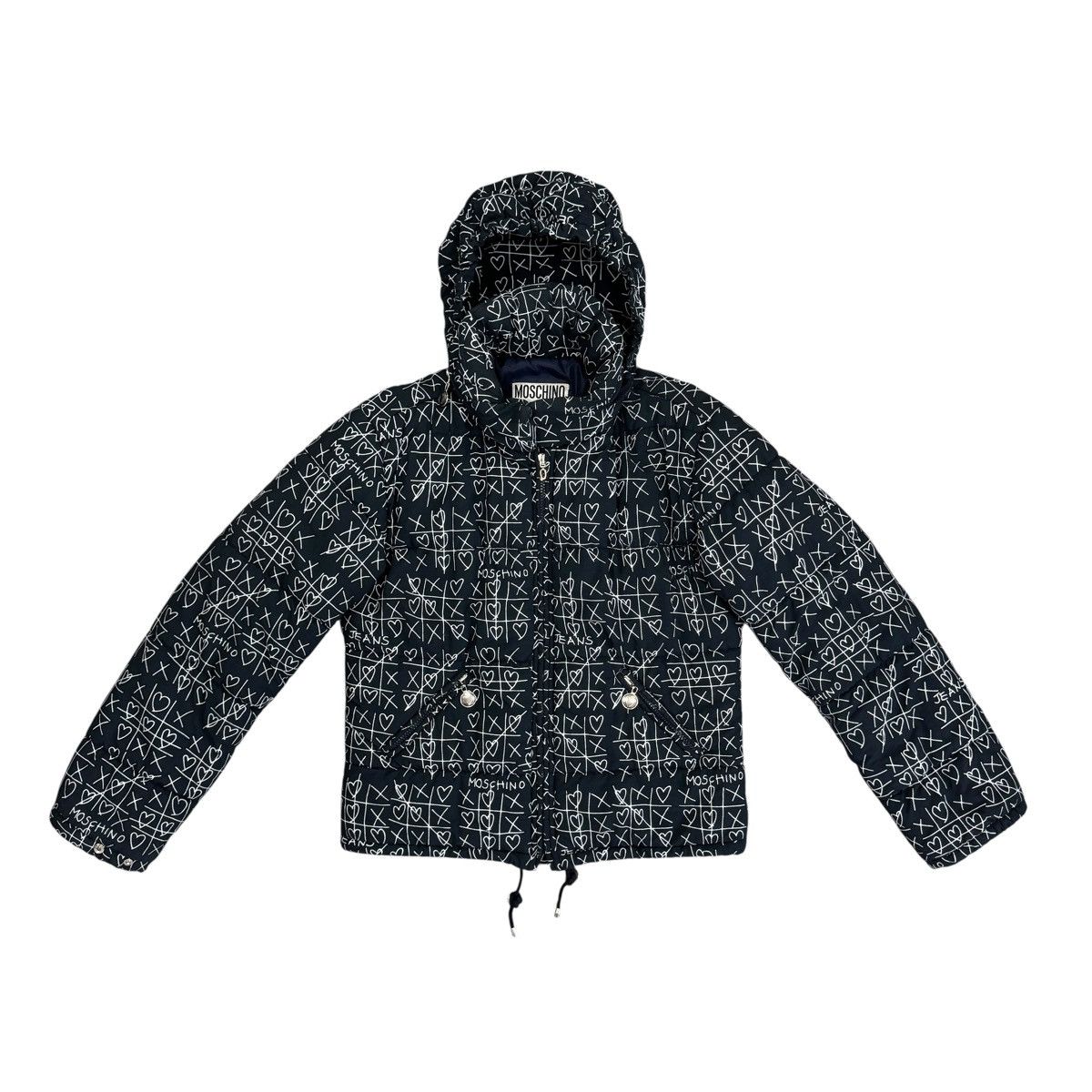Moschino Vintage Moschino Jeans Monogram Logo Women Insulated Jacket Size M / US 6-8 / IT 42-44 - 1 Thumbnail