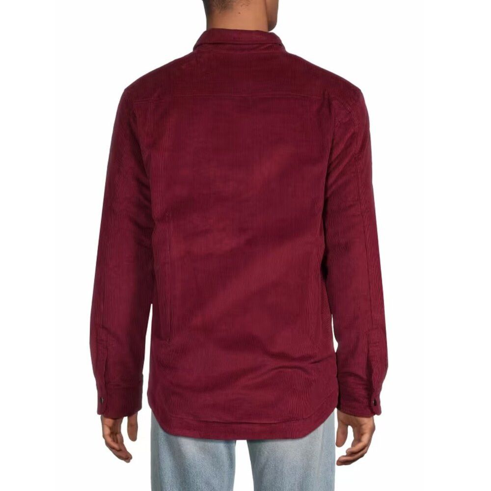 Robert Graham NWT New $298 Robert Graham Corduroy Shirt Burgundy Jacket S Size US M / EU 48-50 / 2 - 2 Thumbnail