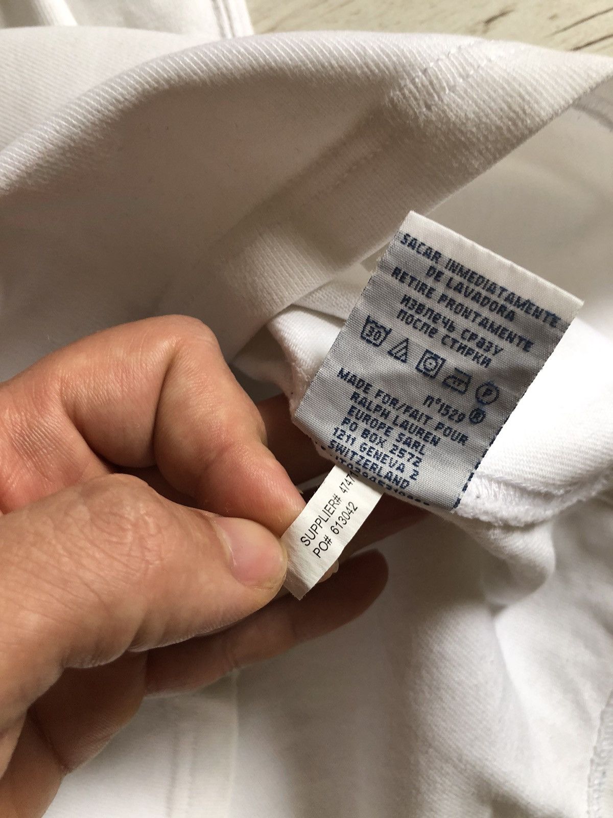 Polo Ralph Lauren Vintage Polo Ralph Lauren Rugby Club la martina big logo Size US S / EU 44-46 / 1 - 8 Thumbnail
