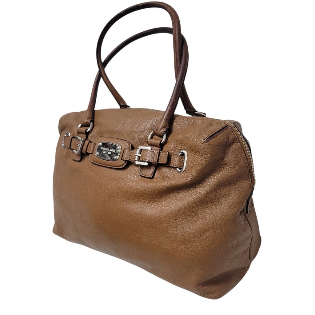 Michael Kors MICHAEL KORS Women's Double Handle HAMILTON Leather large SA Size ONE SIZE - 4 Thumbnail