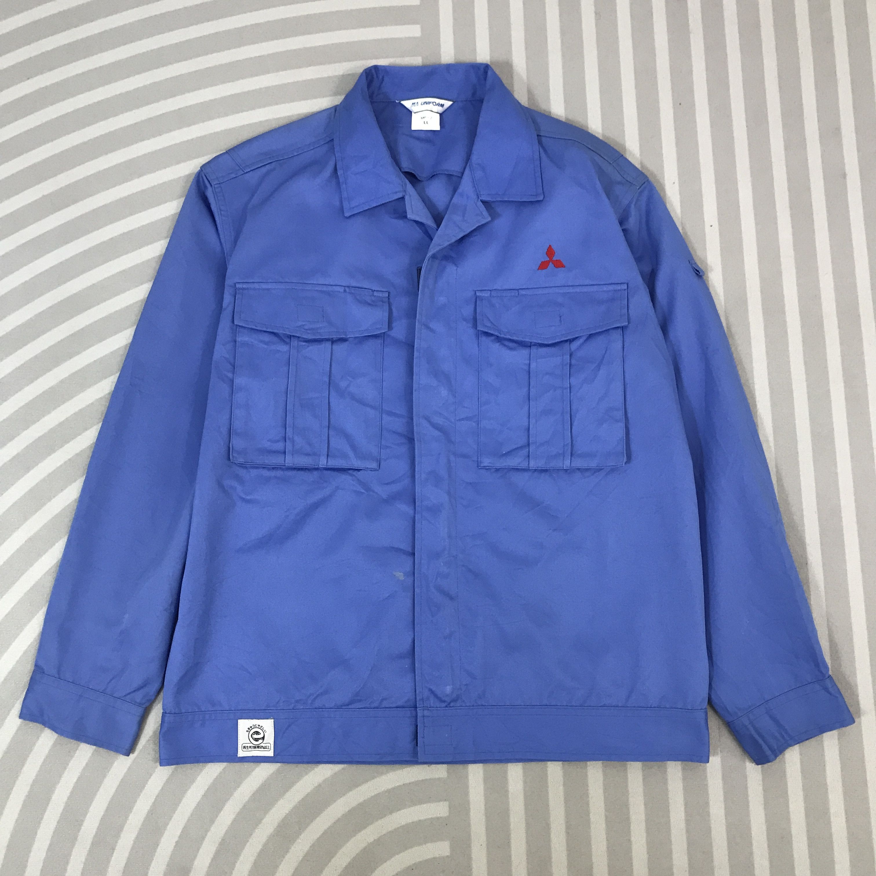 Japanese Brand × Vintage Vintage Mistubishi Racing team work uniform japan Jacket Size US L / EU 52-54 / 3 - 2 Thumbnail