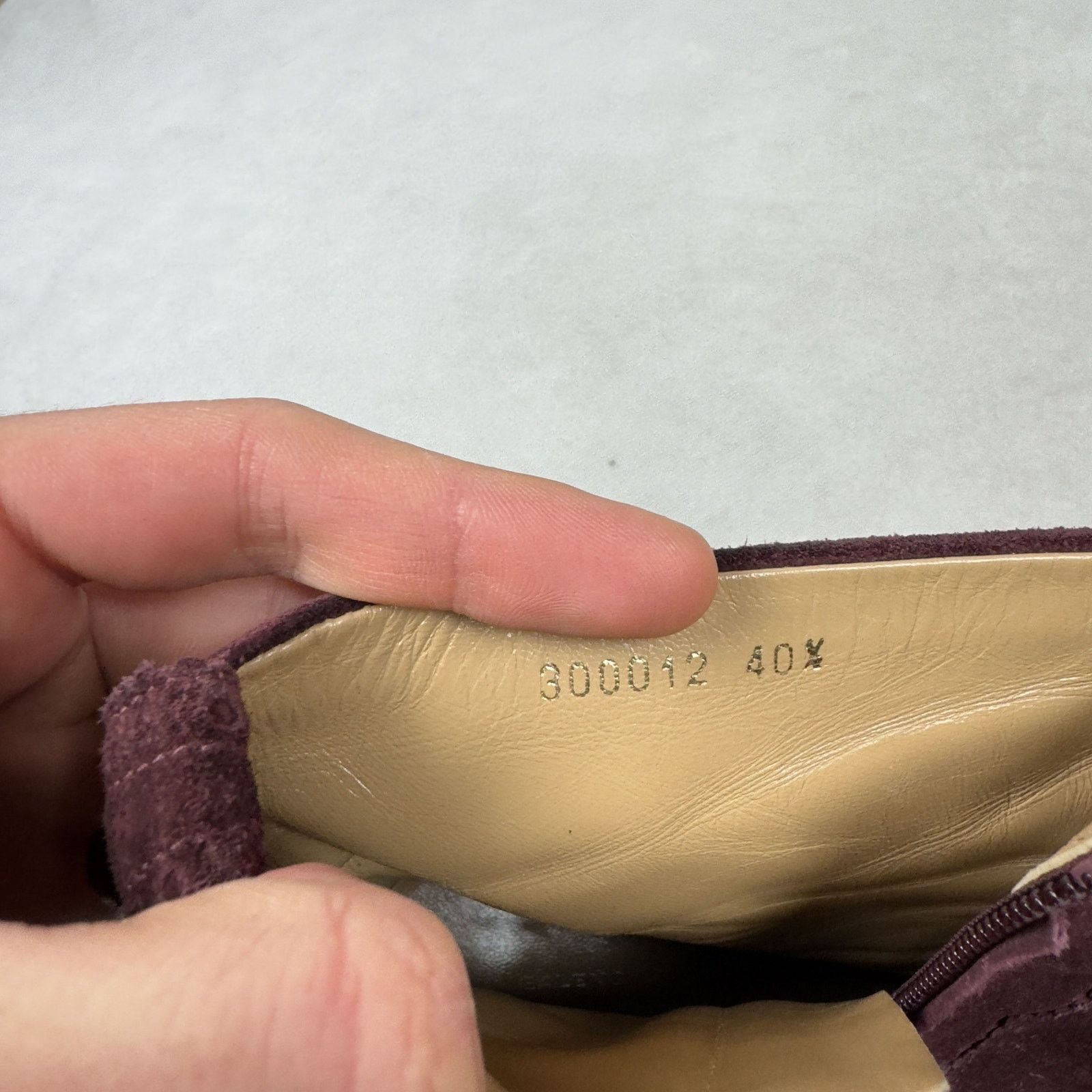 Balenciaga Balenciaga Burgundy Boots 40.5 Size US 10.5 / IT 40.5 - 8 Thumbnail