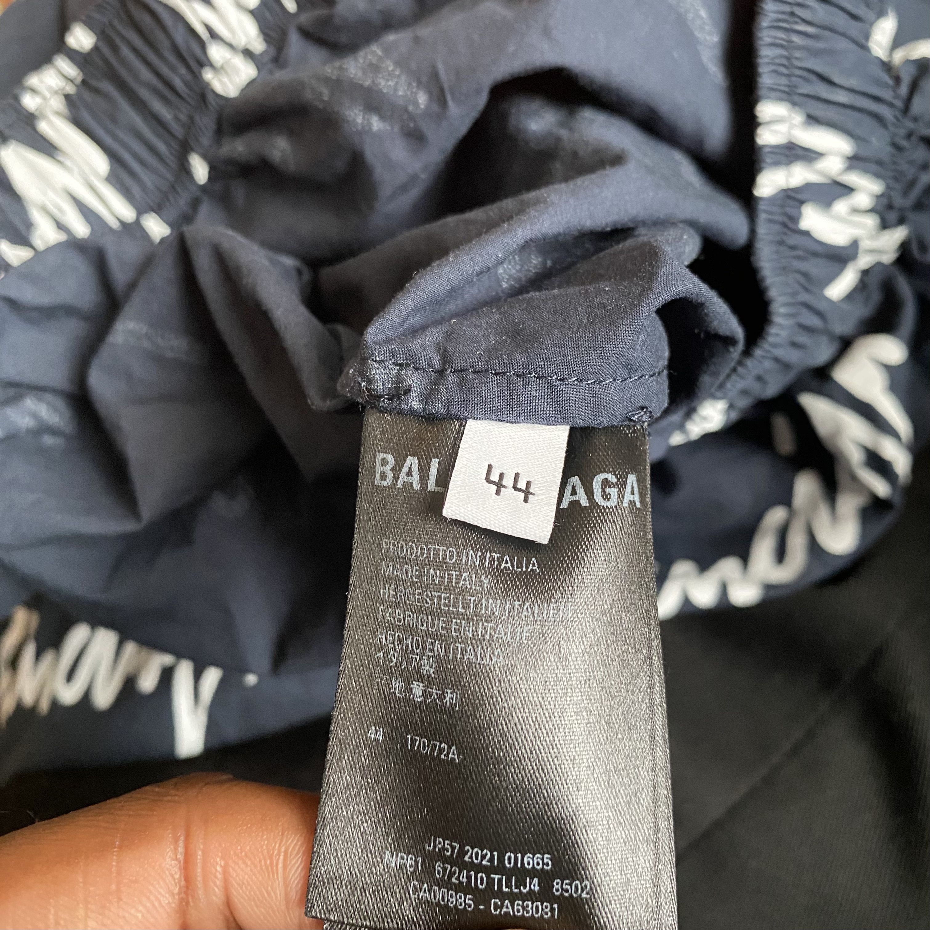 Balenciaga Balenciaga Scribble Shorts Size US 30 / EU 46 - 3 Thumbnail