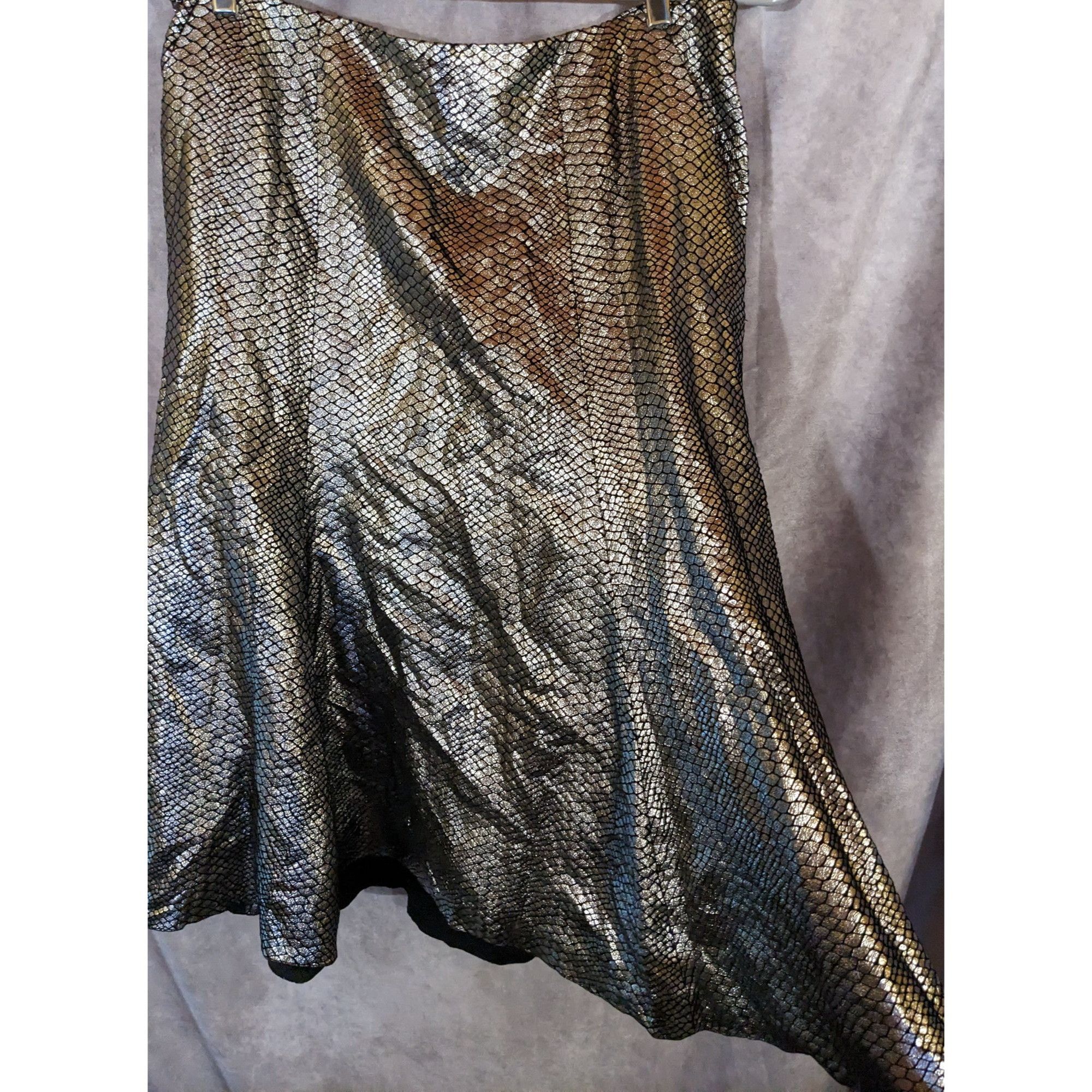 Faith Connexion Faith Connexion Paris Runway Collection Python Print Metalli Size 30" / US 8 / IT 44 - 4 Thumbnail