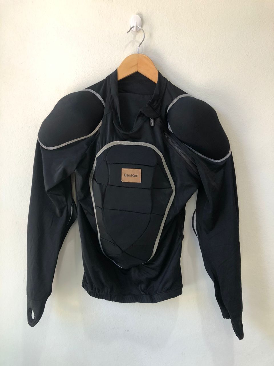 image of Benken Skiing Gear Body Protector in Black, Men's (Size Small)