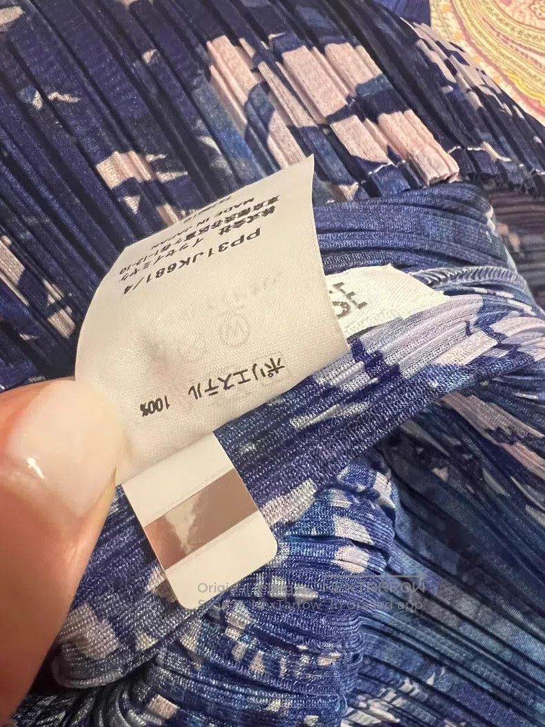 Issey Miyake Issey Miyake Purple Long Sleeve Top Size XL / US 12-14 / IT 48-50 - 4 Thumbnail