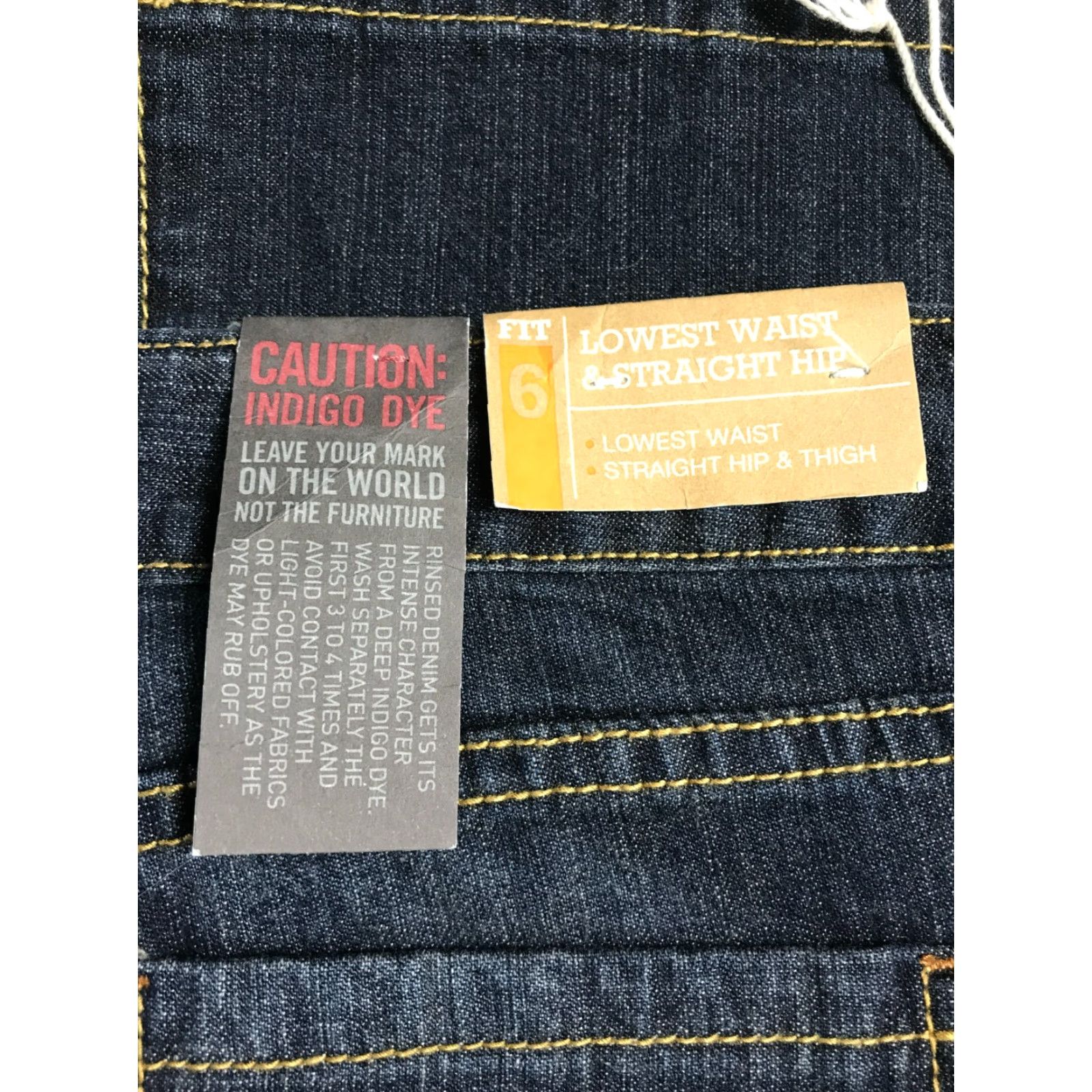 Mossimo Mossimo Jeans Women’s 9R Denim Dark Wash Bootcut Straight Hip NWT Jeans Size 30" / US 8 / IT 44 - 8 Thumbnail
