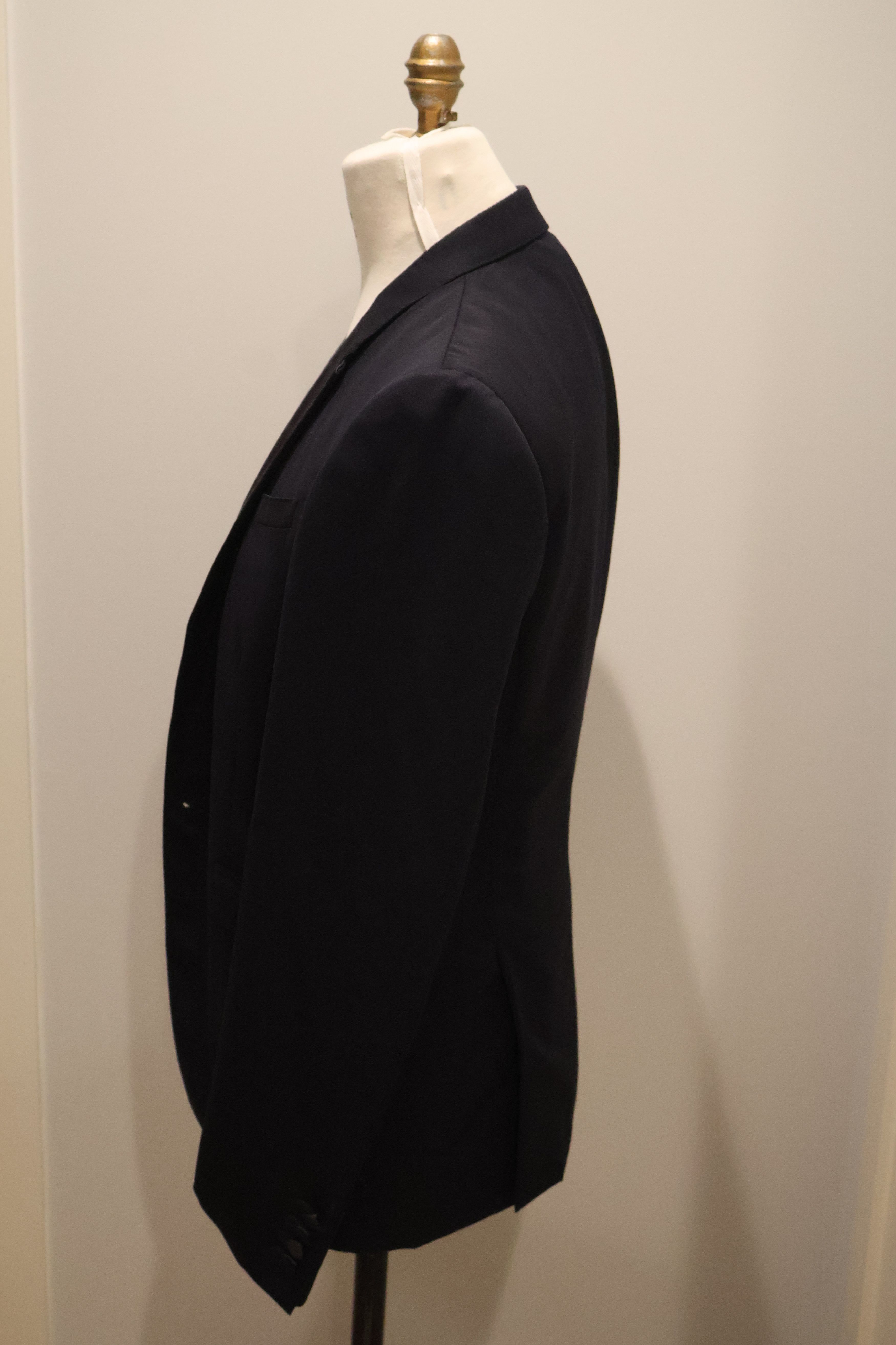 Burberry Prorsum Burberry Prosum navy wool tuxedo blazer - EU 50 Size 50R - 5 Thumbnail