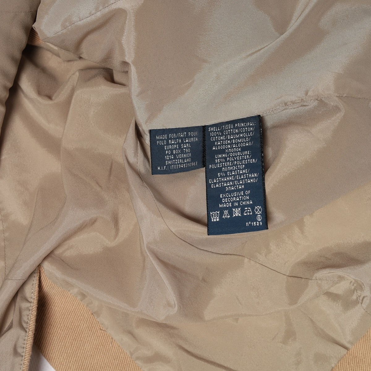 Ralph Lauren Ralph Lauren Beige Cotton Blazer Jacket Elbow Patch Size M / US 6-8 / IT 42-44 - 14 Thumbnail