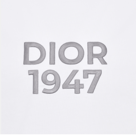 Dior o1w1db10525 413J69 Relaxed-Fit T-Shirt in White Size US M / EU 48-50 / 2 - 3 Thumbnail