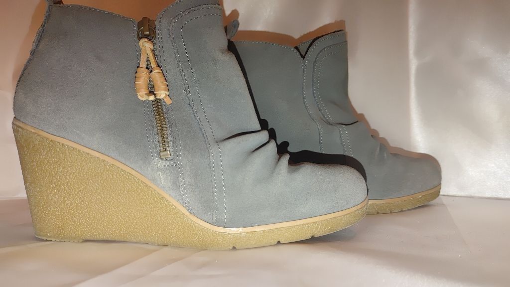 Sperry Sperry Harper Kara Suede Wedge Boots Size 7.5M Size US 7.5 / IT 37.5 - 3 Thumbnail