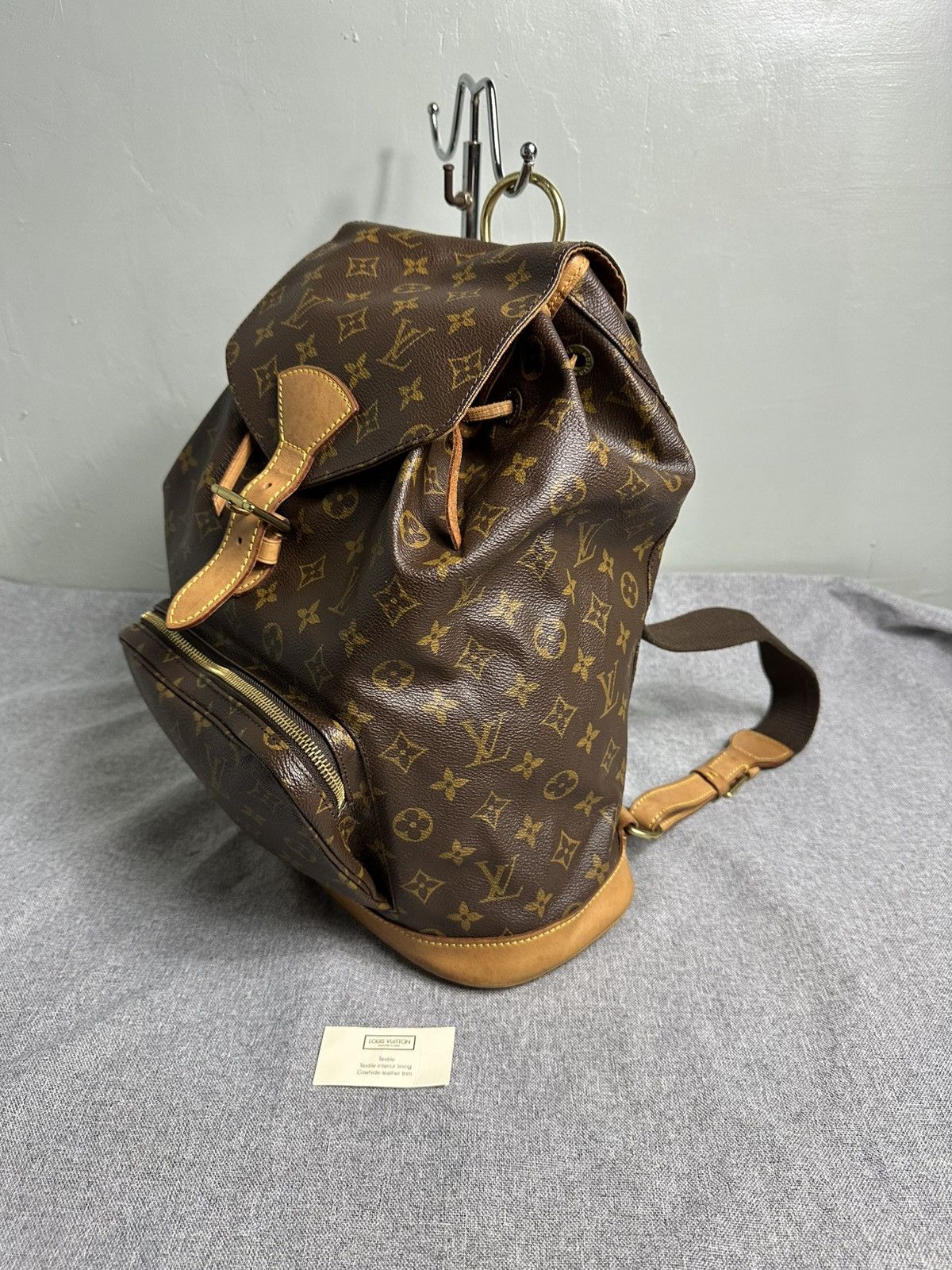 Louis Vuitton Louis Vuitton 1999 Montsouris GM Monogram Backpack Size ONE SIZE - 5 Thumbnail