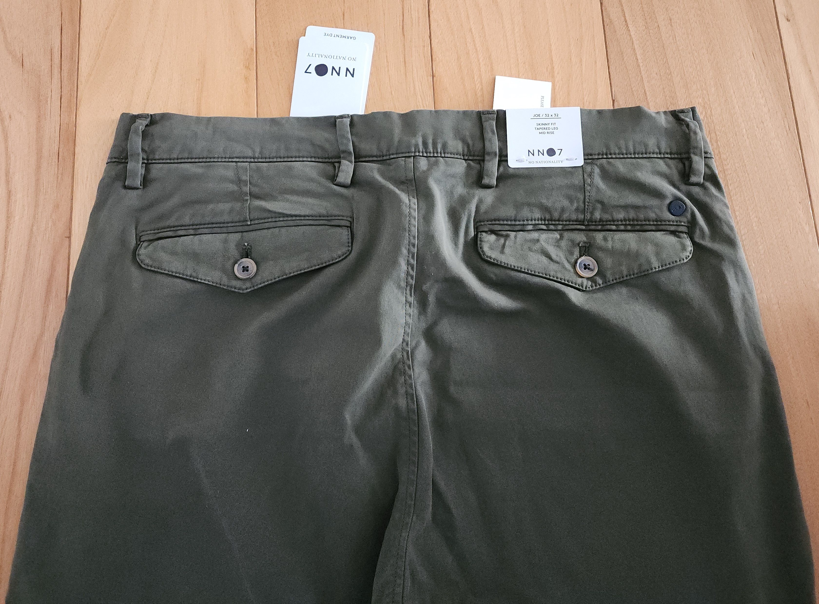 NN07 No Nationality Pant Olive - Size 32 Size US 32 / EU 48 - 3 Thumbnail