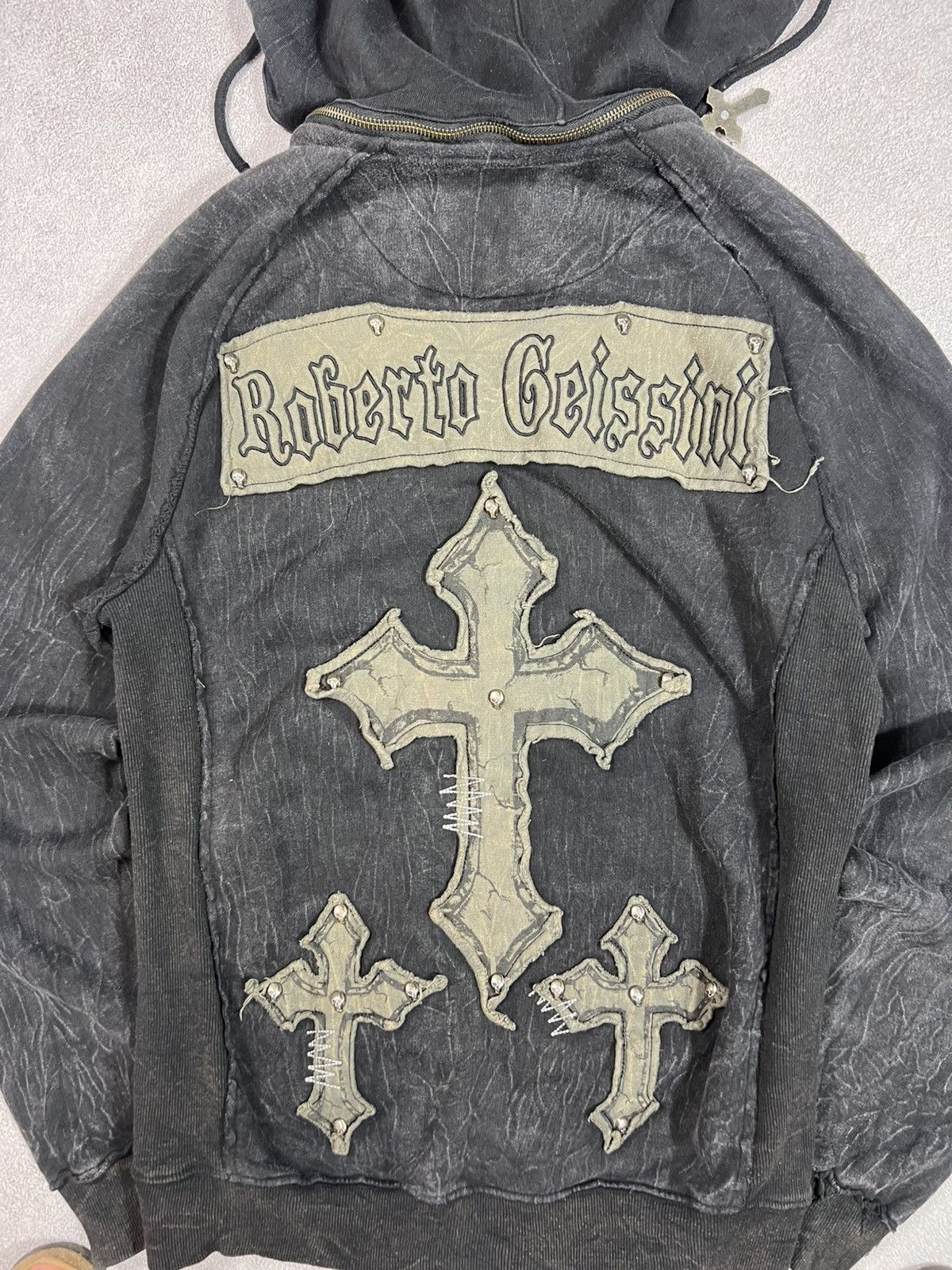 If Six Was Nine 🖤VTG CRAZY🔥 AFFLICTION RICK OWENS HYSTERIC GLAMOUR STYLE JAC Size US L / EU 52-54 / 3 - 15 Thumbnail