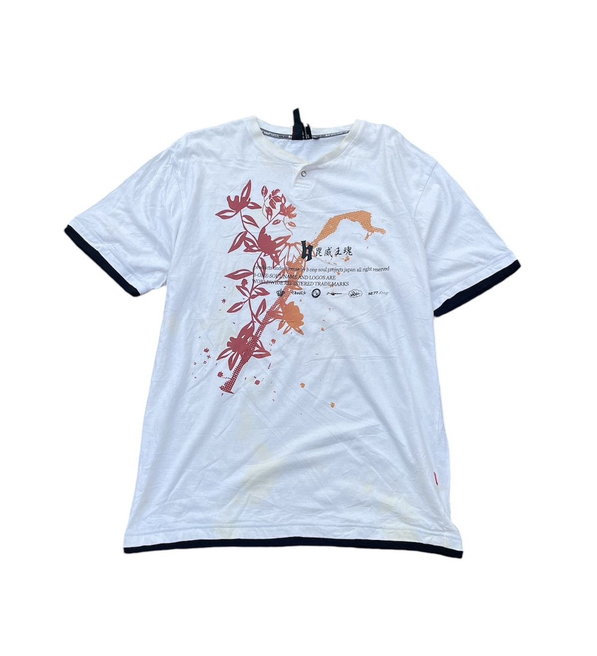 Beauty Beast × Hysteric Glamour × Japanese Brand DOUBLE LAYER B ONE GOTHIC POEM TEE Size US M / EU 48-50 / 2 - 1 Thumbnail