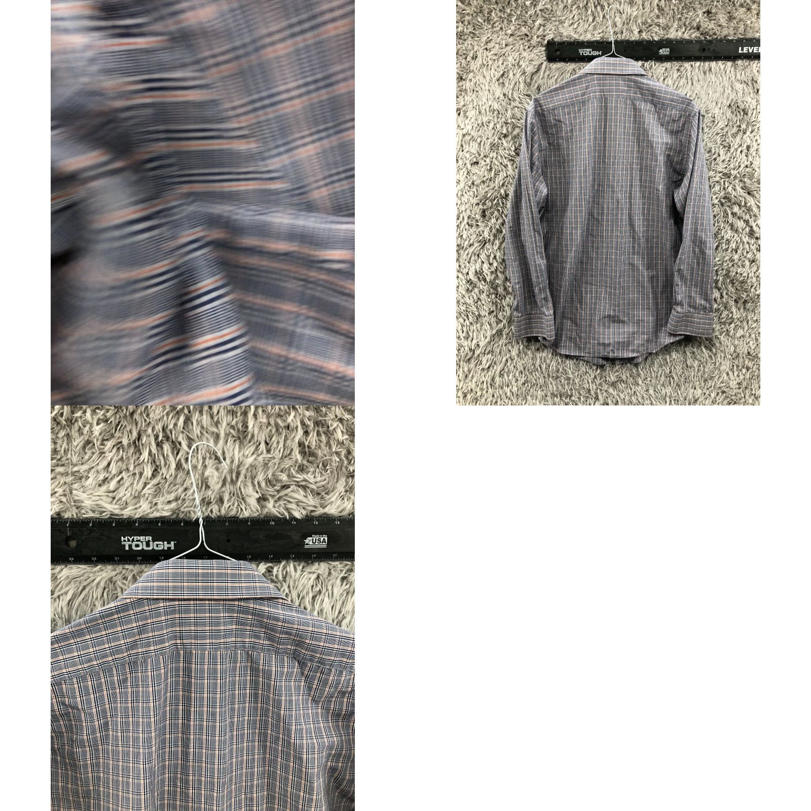 Arrow Arrow Shirt Mens Size L Athletic Fit Wrinkle Free Multicolor Plaid Size US L / EU 52-54 / 3 - 8 Thumbnail