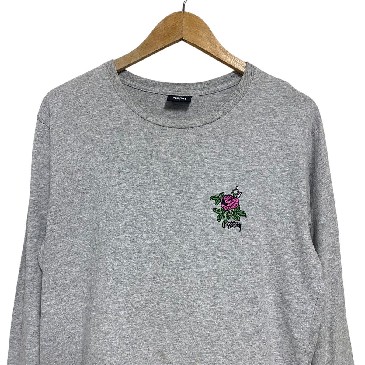 Stussy Stussy Rose Longsleeve Shirt Size US S / EU 44-46 / 1 - 3 Thumbnail