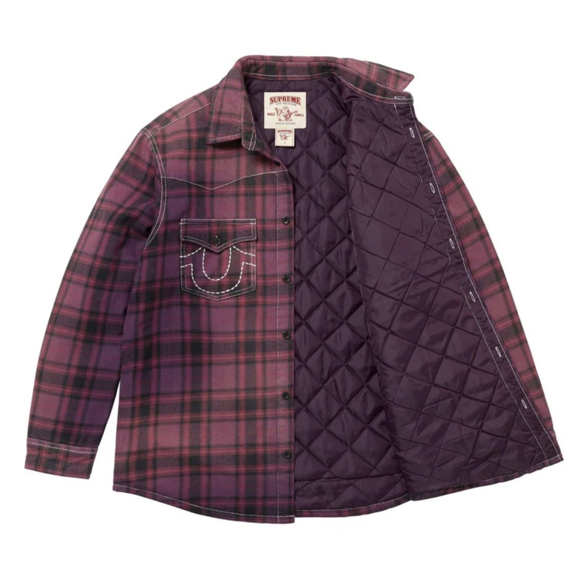 Supreme × True Religion Size Large Supreme True Religion Quilted