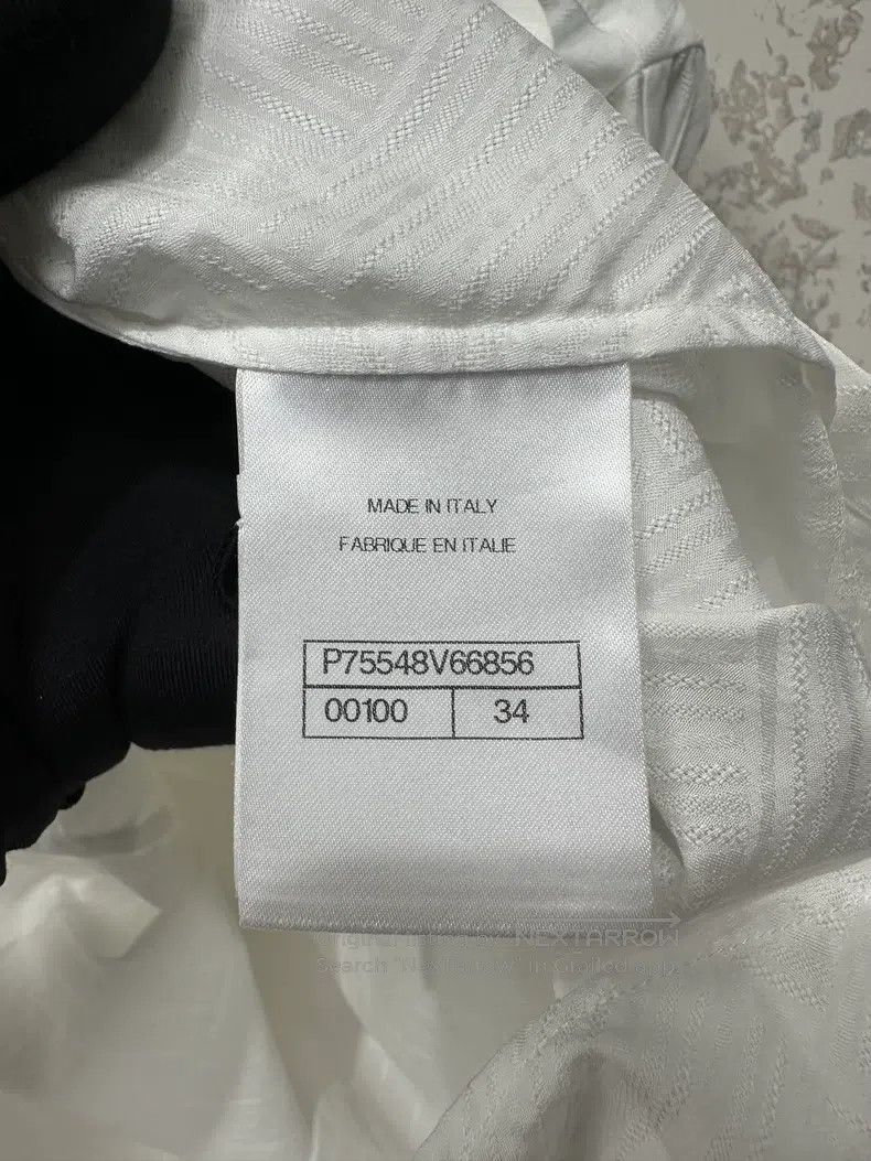 Chanel Chanel 23 Autumn and Winter Preview Series White Dark Patt Size XXS / US 00 / IT 34 - 4 Thumbnail