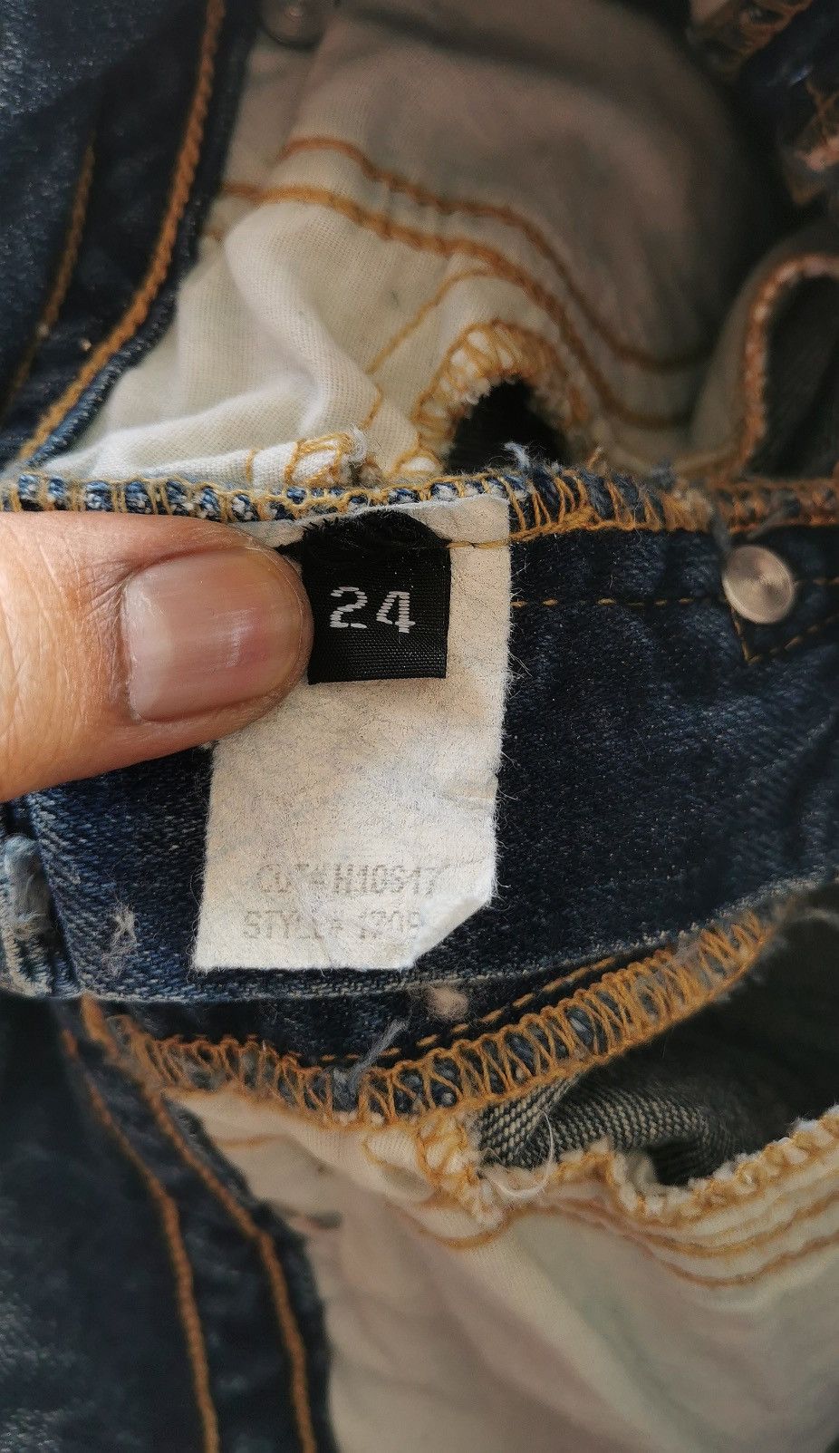 Hudson Y2K Hudson Flare Bootcut Distressed Stretch Denim Size 24" / US 00 / IT 34 - 9 Thumbnail