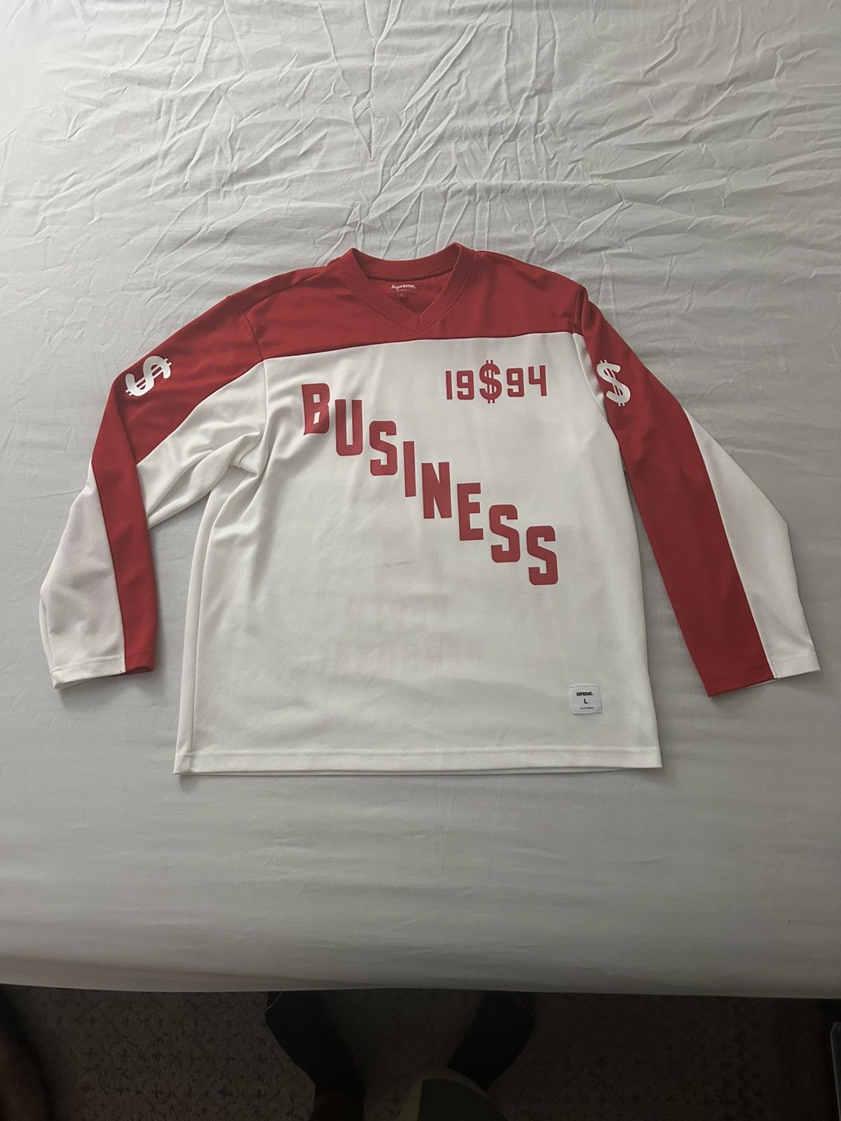 Nike × Supreme Supreme Business Jersey Size US L / EU 52-54 / 3 - 1 Thumbnail