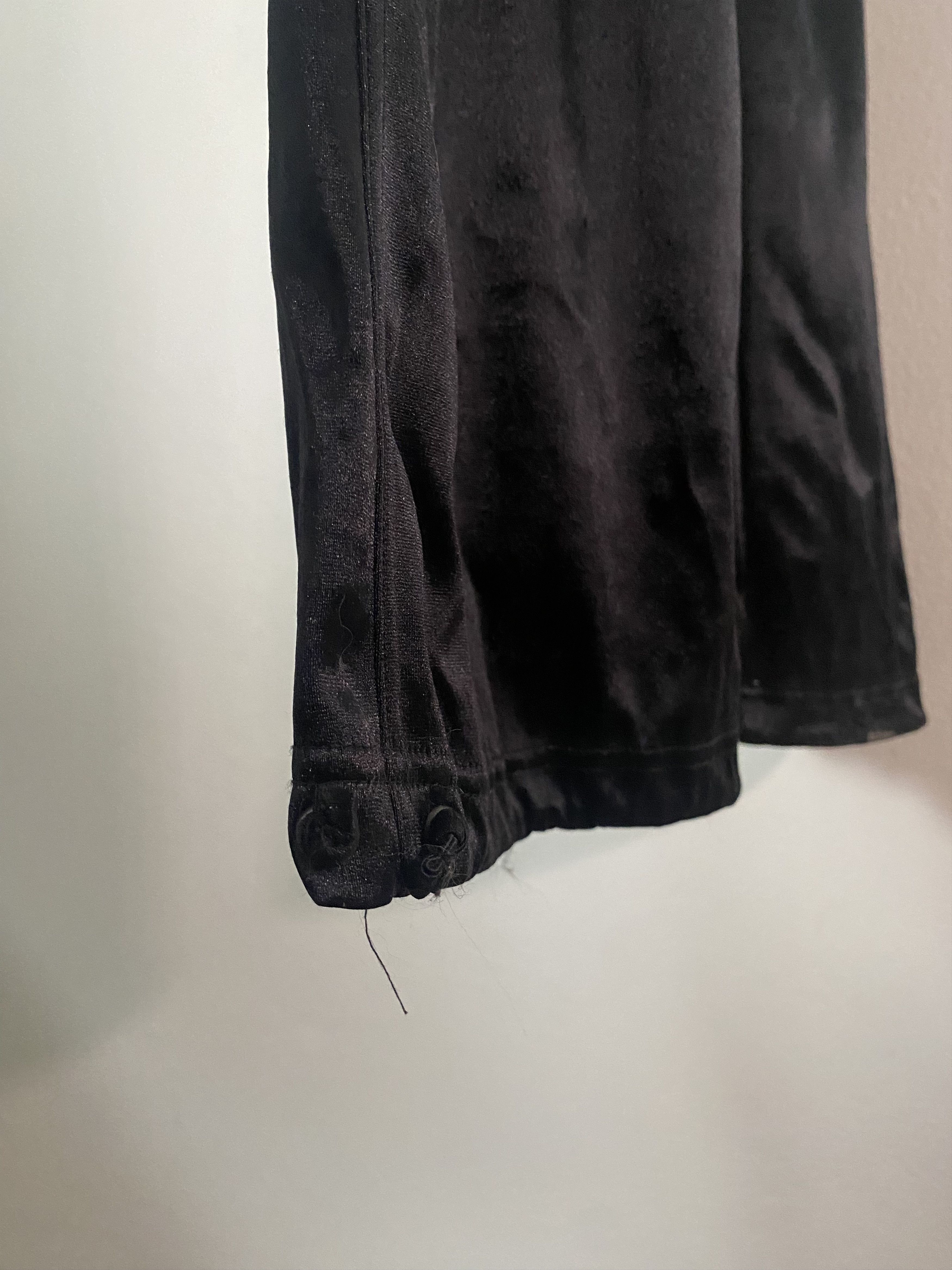 Satin Flared Low Waist Cargo, view 4
