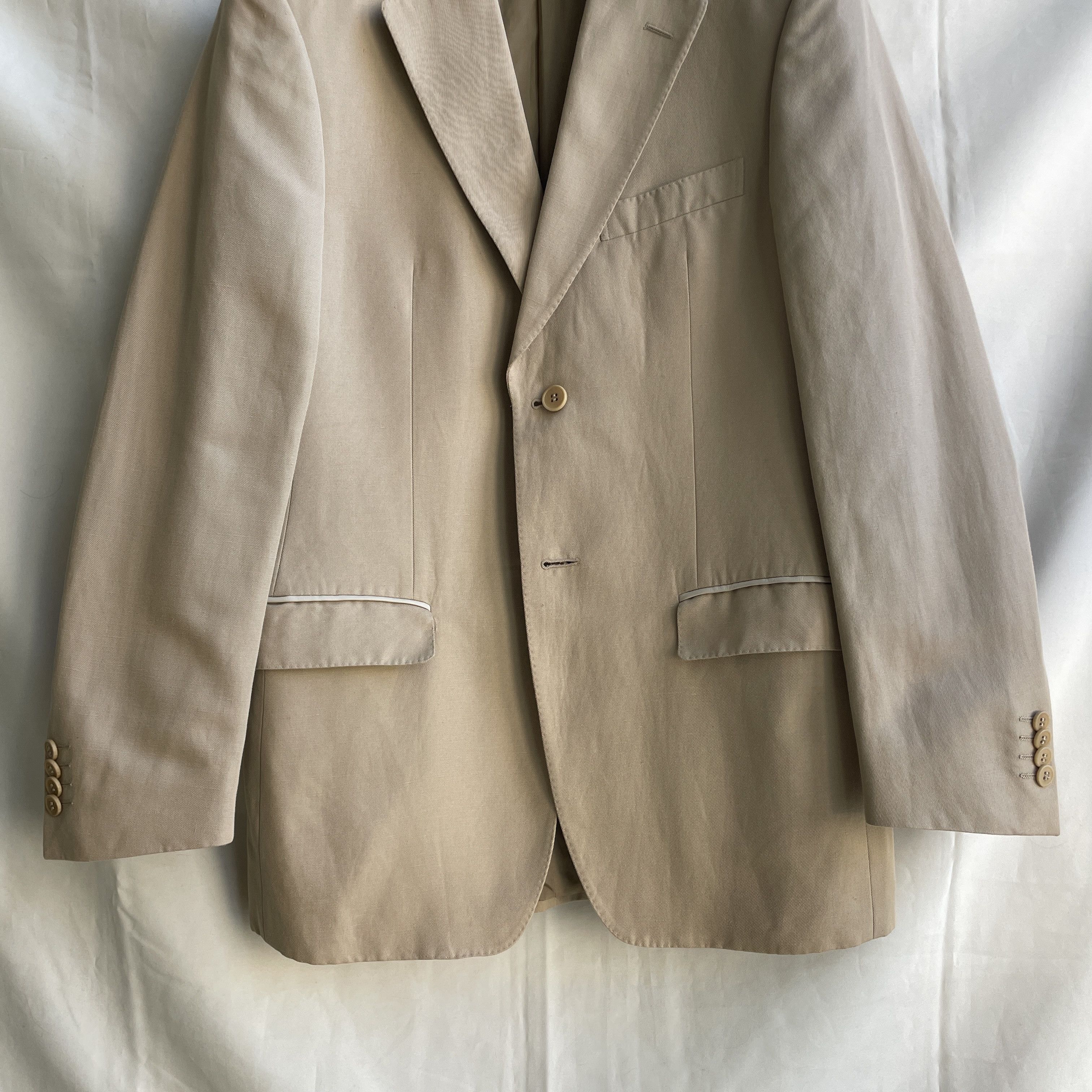 Z Zegna Z Zegna City Cotton Linen Sport Coat Blazer Size EUR 46R Size 36R - 6 Thumbnail