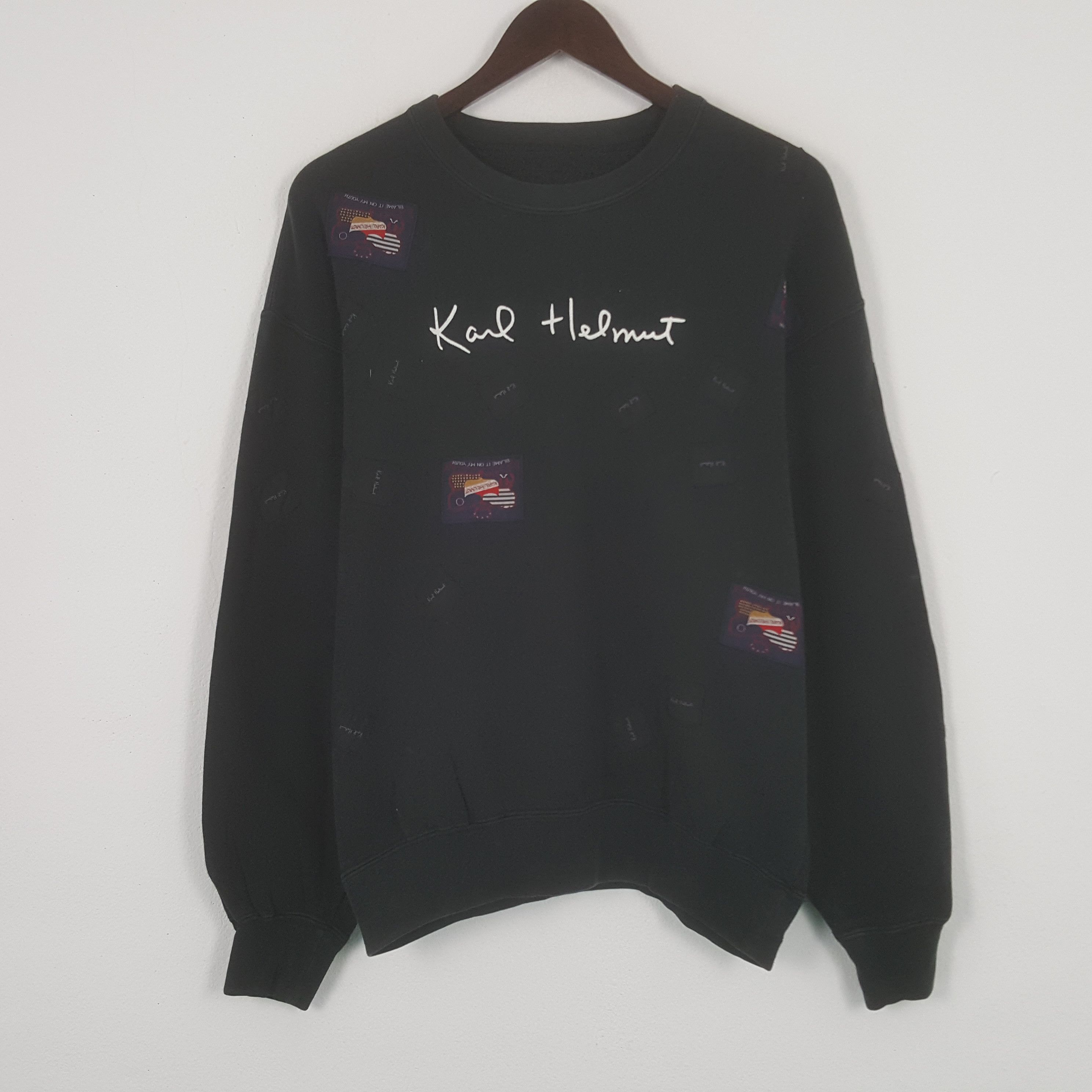 Vintage Karl Helmut Patchwork Sweatshirt