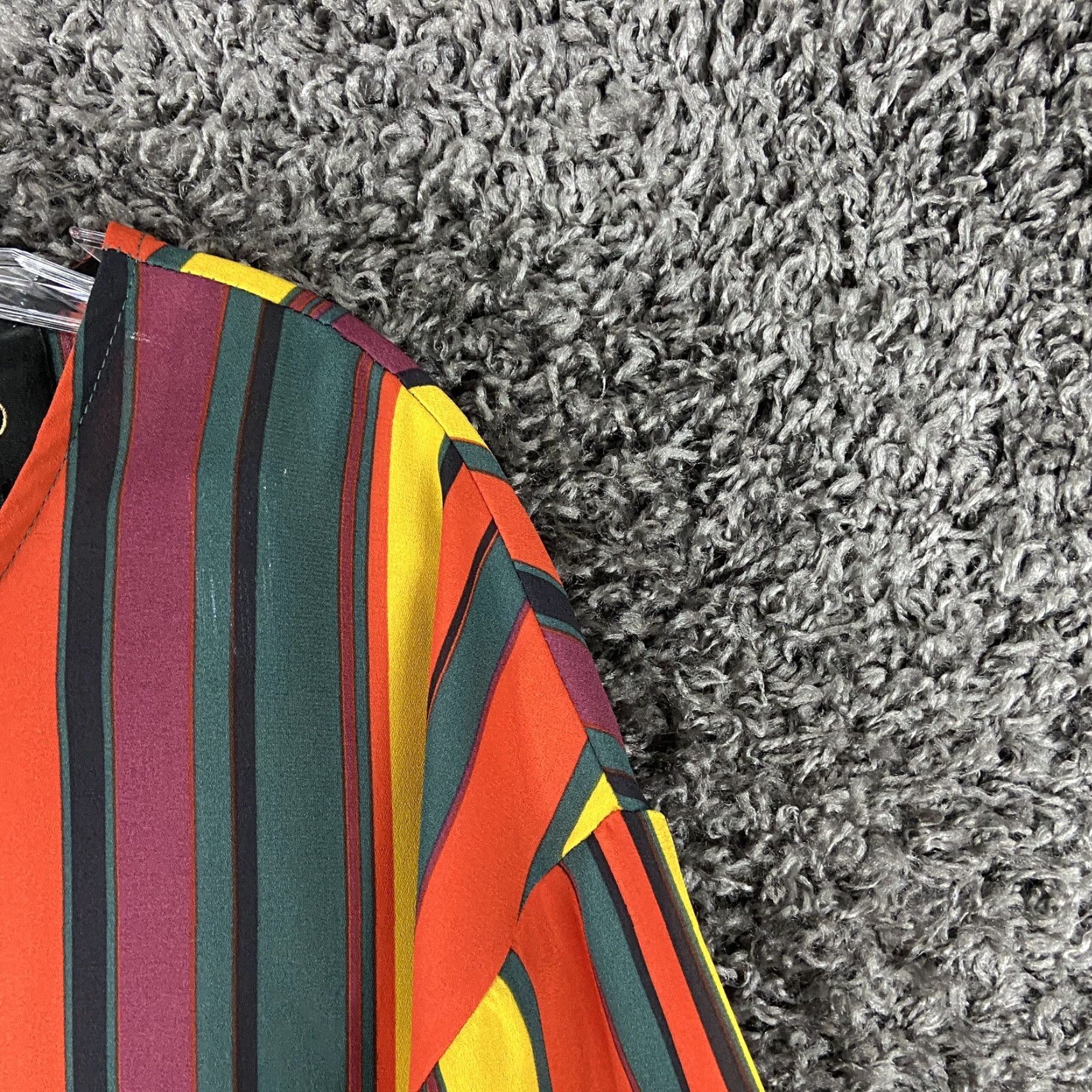 Etro W5 Retro Multicolor Blouse Short Sleeve Women’s M Women Blouse M Multicolor Retro Short Sleeve W5 Size M / US 6-8 / IT 42-44 - 4 Thumbnail