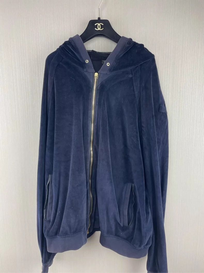 Versace Versace Medusa Velvet Zip-Up Jacket - dmc Size US XXL / EU 58 / 5 - 1 Thumbnail
