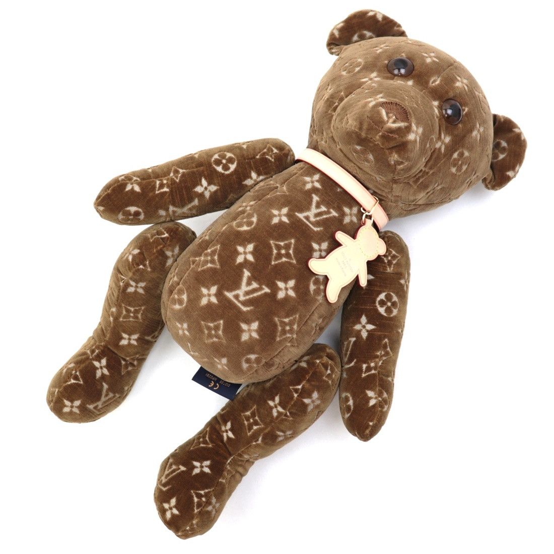 Louis Vuitton Louis Vuitton Monogram Velour Teddy Bear Size ONE SIZE - 9 Thumbnail