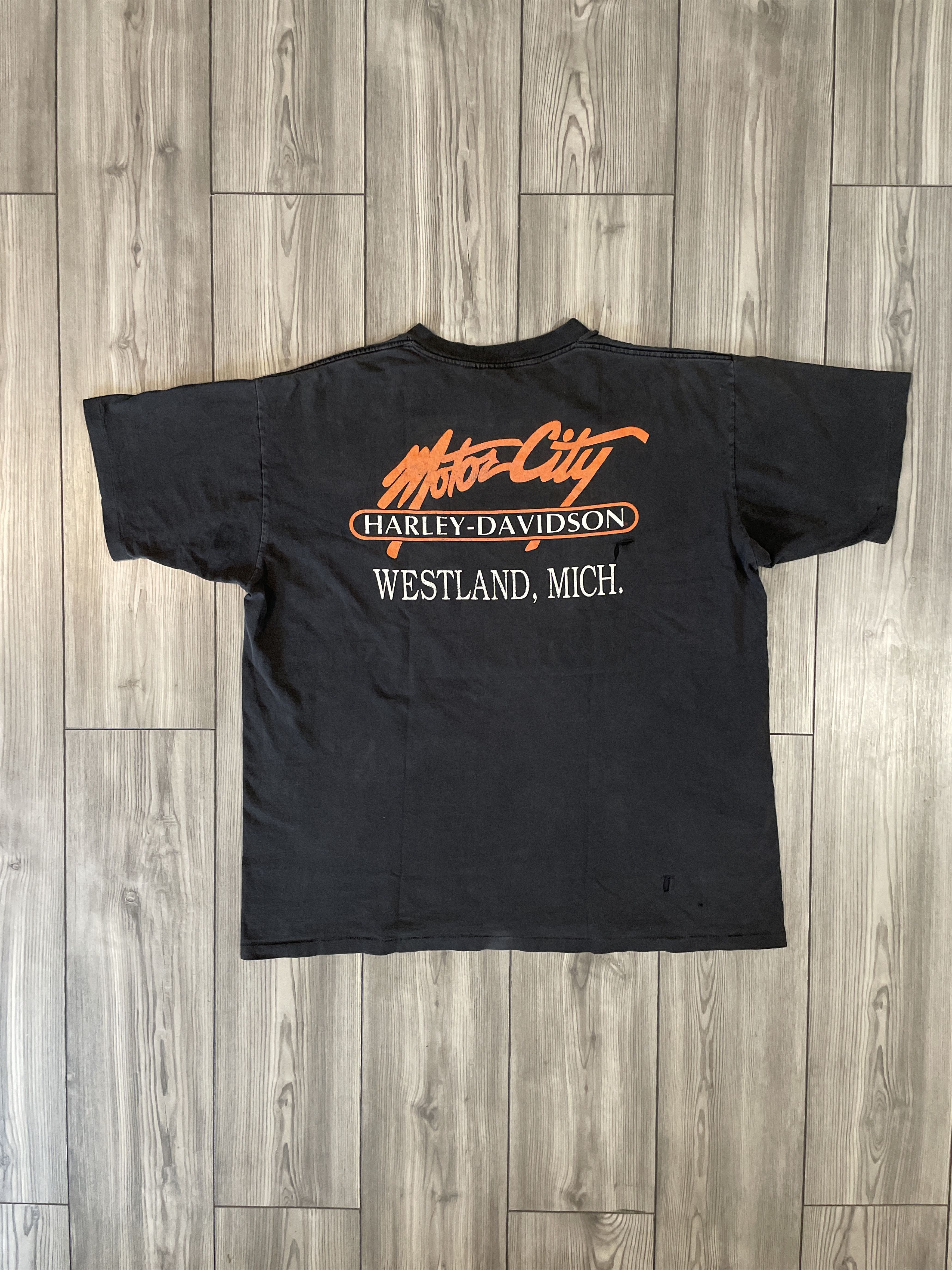 Harley Davidson 1993 Eagle Head Harley Davidson Westland Mich Size US XL / EU 56 / 4 - 2 Thumbnail