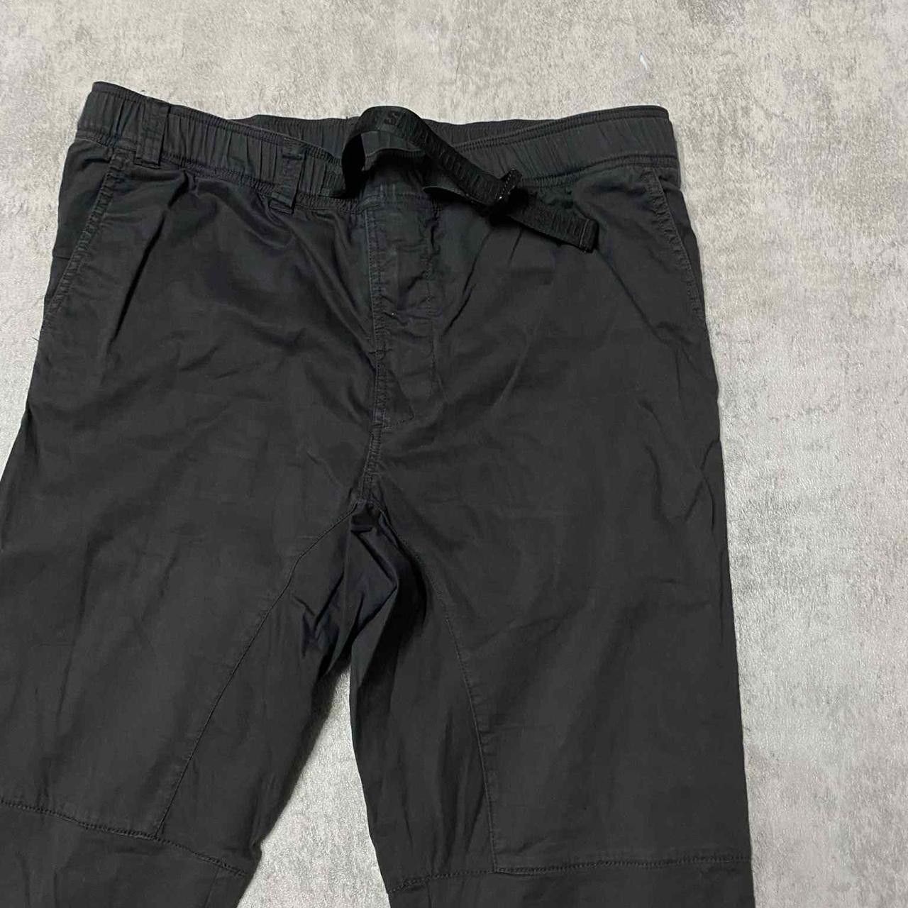 Other Black cargo pants with adjustable waist Size 32" / US 10 / IT 46 - 4 Thumbnail
