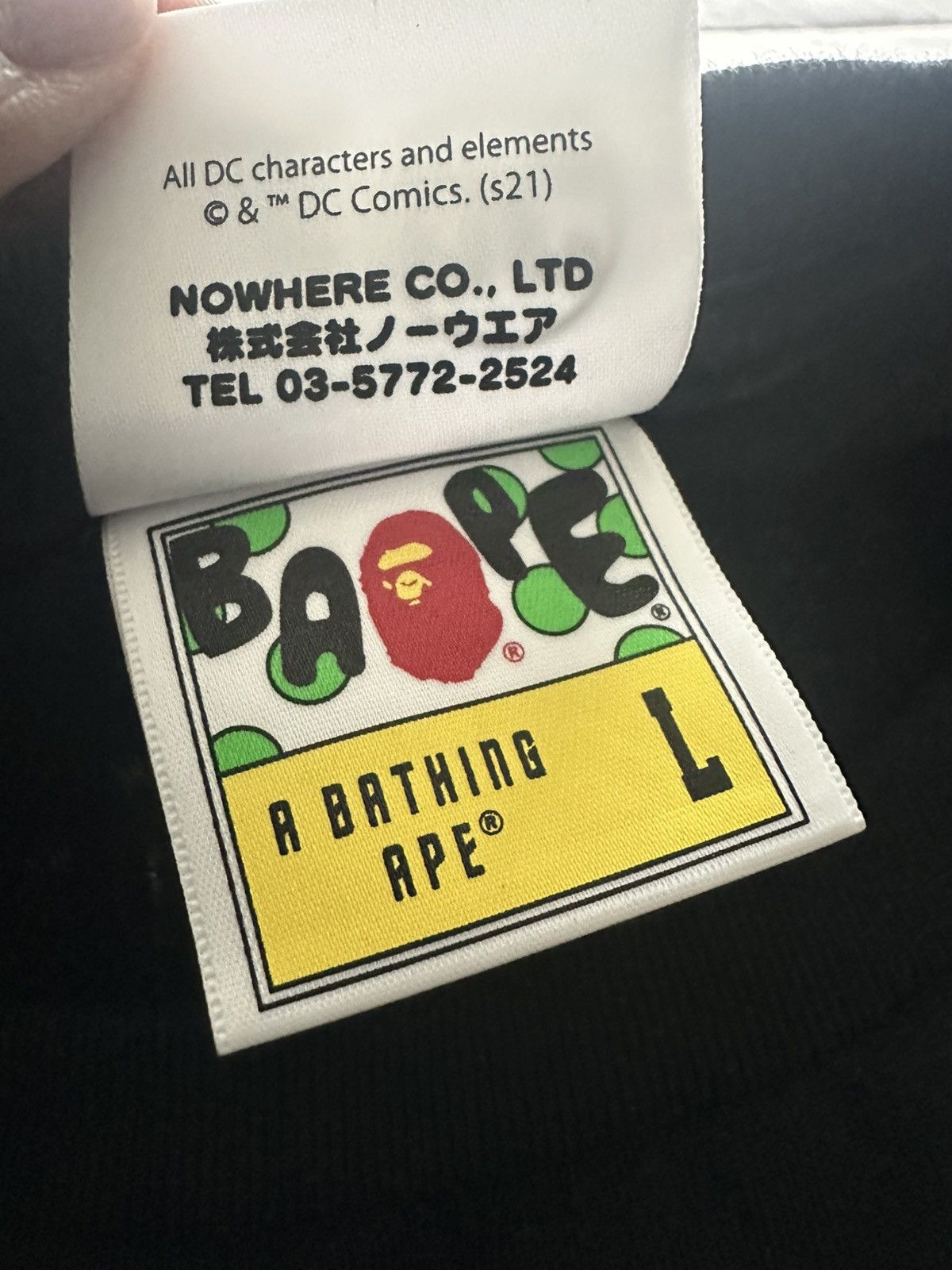 Bape Bape Batman Tee Size US L / EU 52-54 / 3 - 5 Thumbnail
