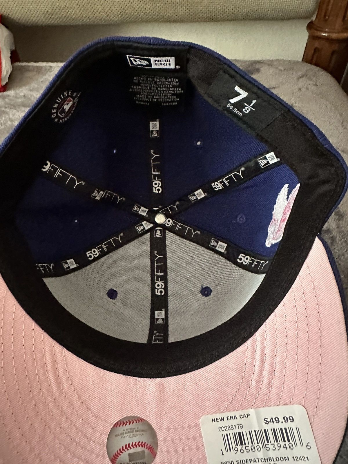 New Era New Era Texas Rangers Flower Collection 7 1/8 Size ONE SIZE - 4 Thumbnail