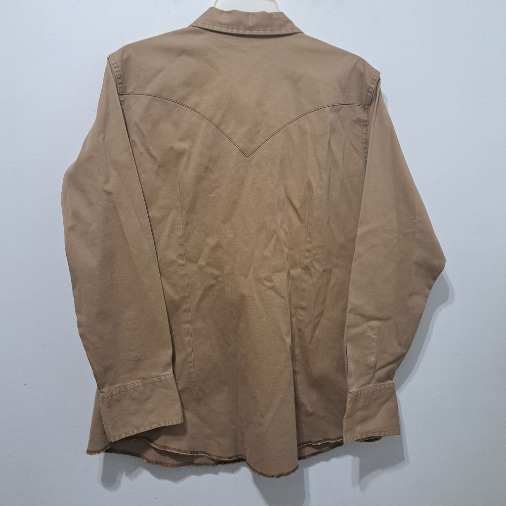 Wrangler Wrangler Women's Long Sleeve Western Snap With Front Back Yo Size L / US 10 / IT 46 - 13 Thumbnail