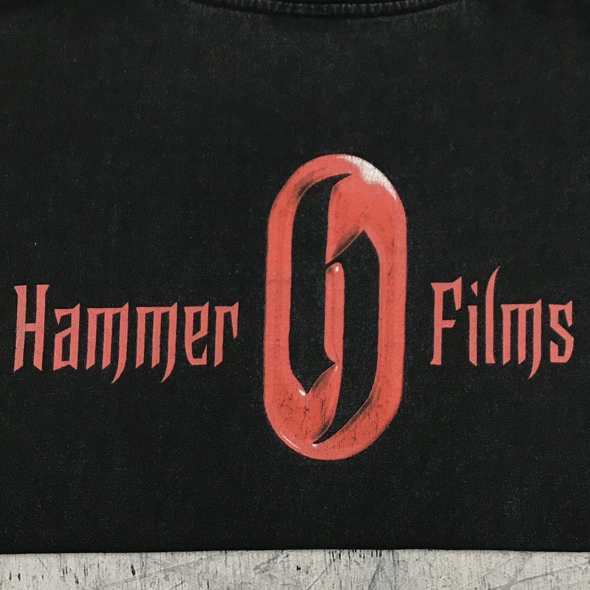 Vintage Frankenstein Horror Movie Hammer Films Y2K OG Tee, image size:1200x1200