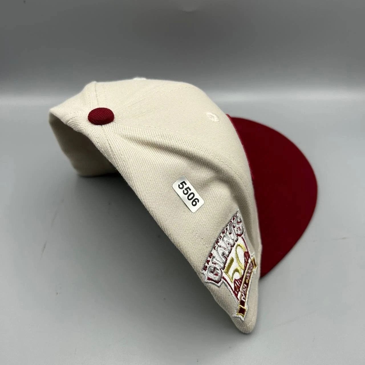 New Era San Francisco Giants Hat 7 1/4 59Fifty New Era MLB Fitted Size ONE SIZE - 9 Thumbnail