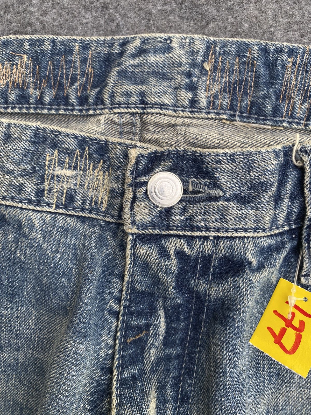 Japanese Brand × PPFM Vintage unbrad selvage denim Size US 33 - 6 Thumbnail