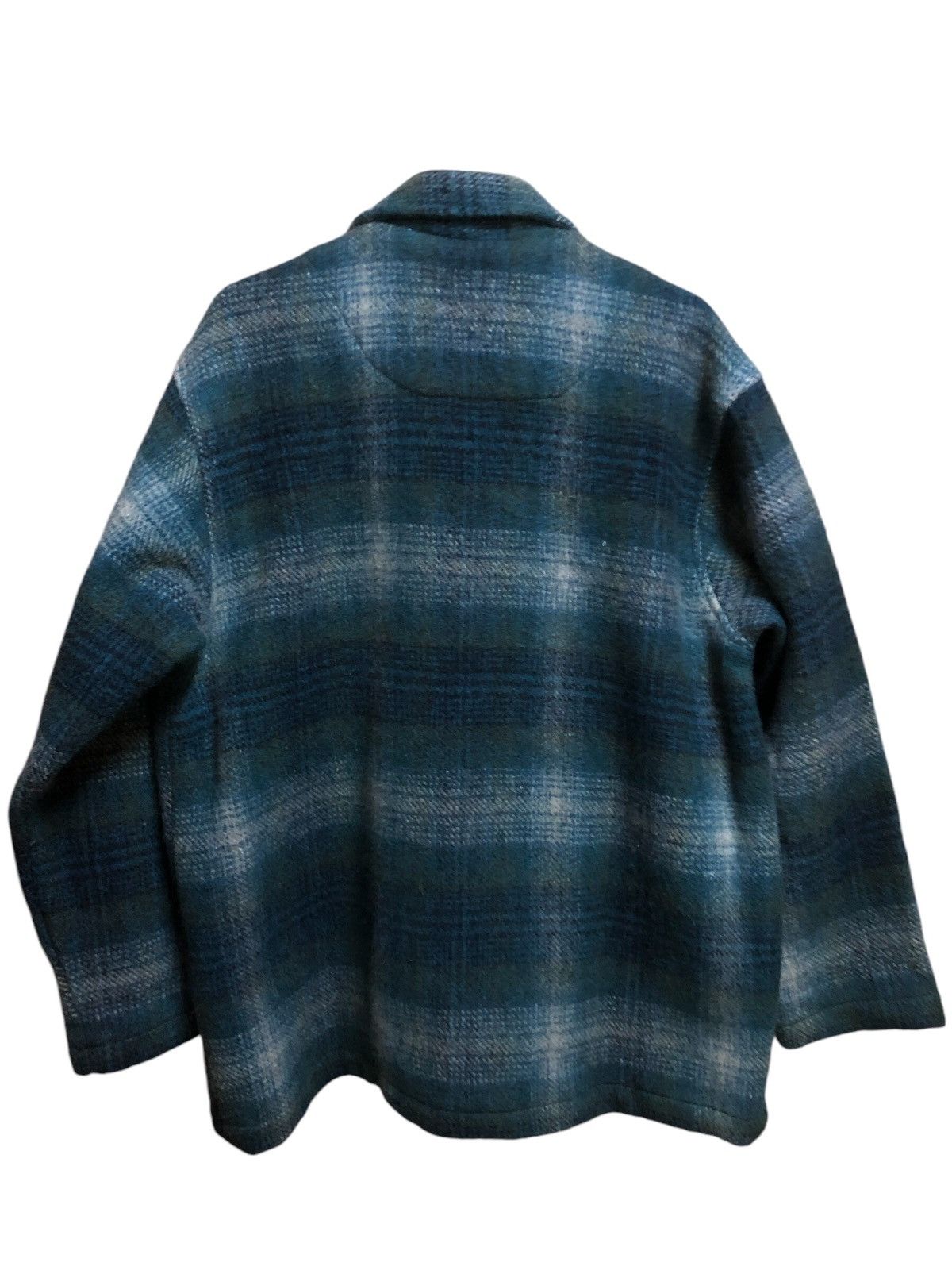 Hysteric Glamour × Japanese Brand × Octopus Red Cliff Octopus Army Wool Blend Check Warm Jacket Size US L / EU 52-54 / 3 - 2 Thumbnail