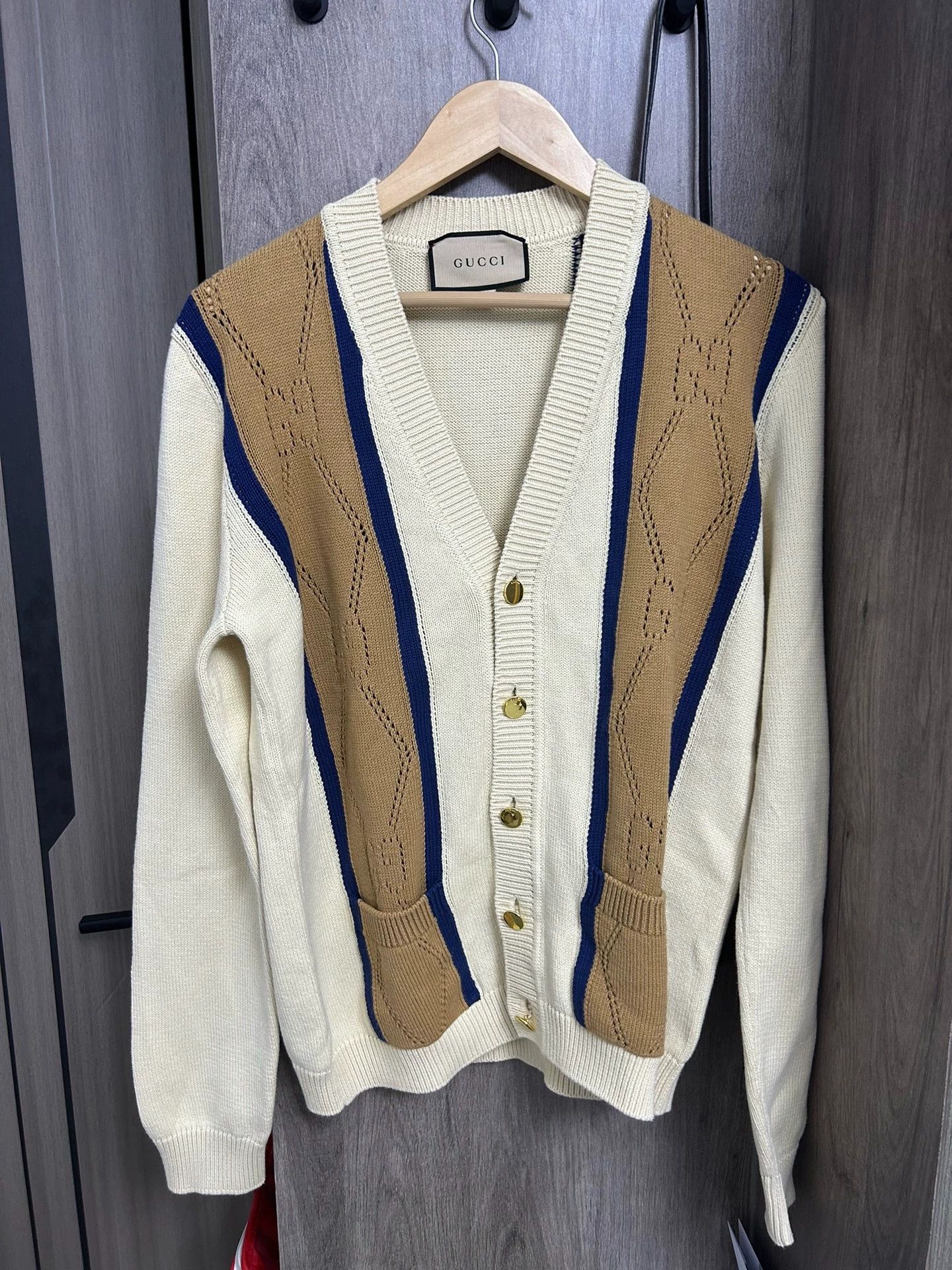 Gucci Gucci Cardigan Size S Size US S / EU 44-46 / 1 - 1 Thumbnail