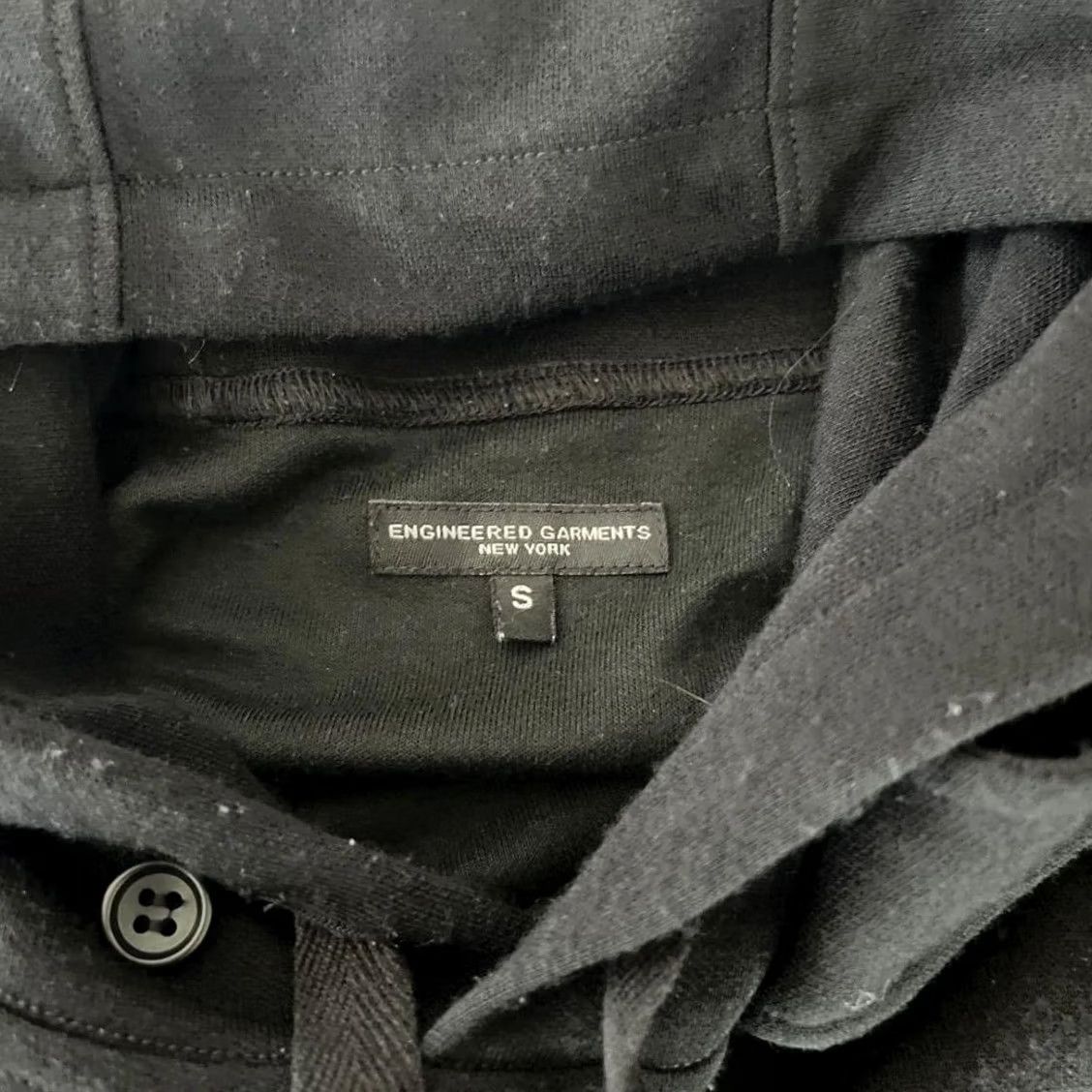 Engineered Garments Engineered Garments Hoodie Mens Size S Black Wool Cotton? Regular HOODIE Jacket Size US S / EU 44-46 / 1 - 3 Thumbnail