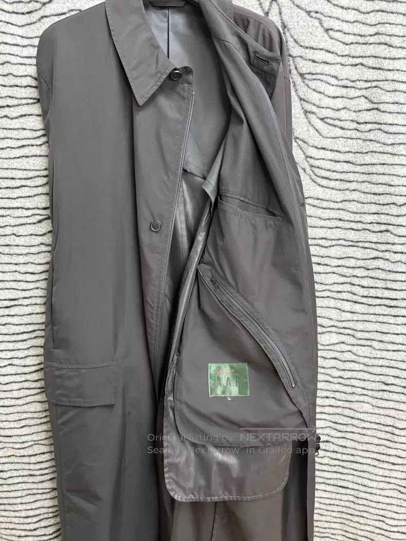 Yohji Yamamoto Yohji Yamamoto Nylon functional hidden coat Size US L / EU 52-54 / 3 - 5 Thumbnail