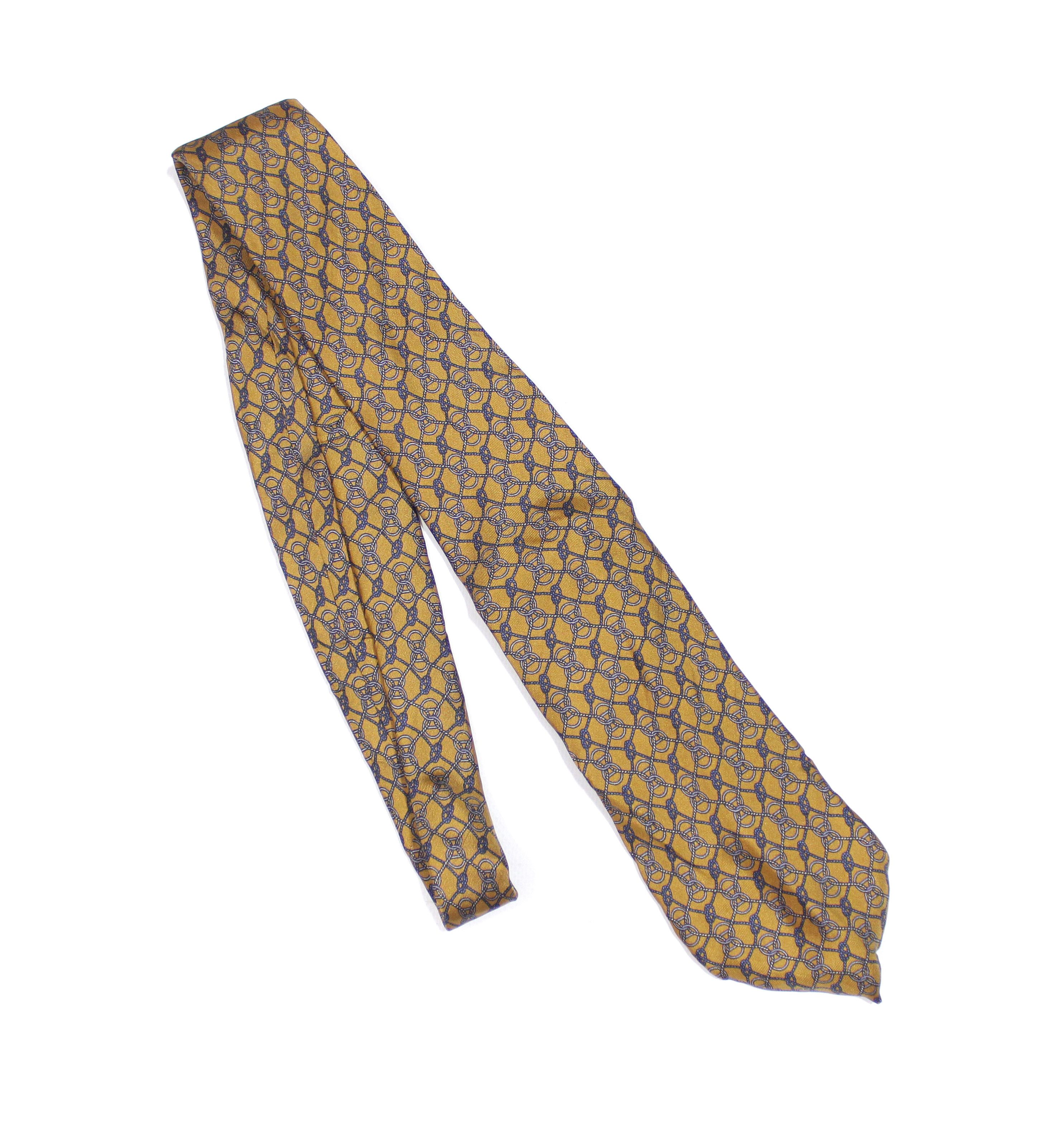 Gucci 90S Pattern Silk Tie Vintage Size ONE SIZE - 1 Thumbnail