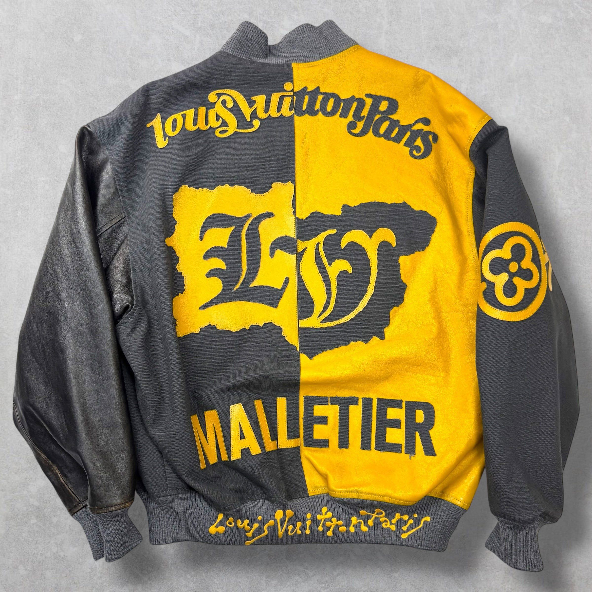 Louis Vuitton Louis Vuitton Canvas Leather Bomber Marigold Jacket 50 (L) Size US L / EU 52-54 / 3 - 2 Thumbnail