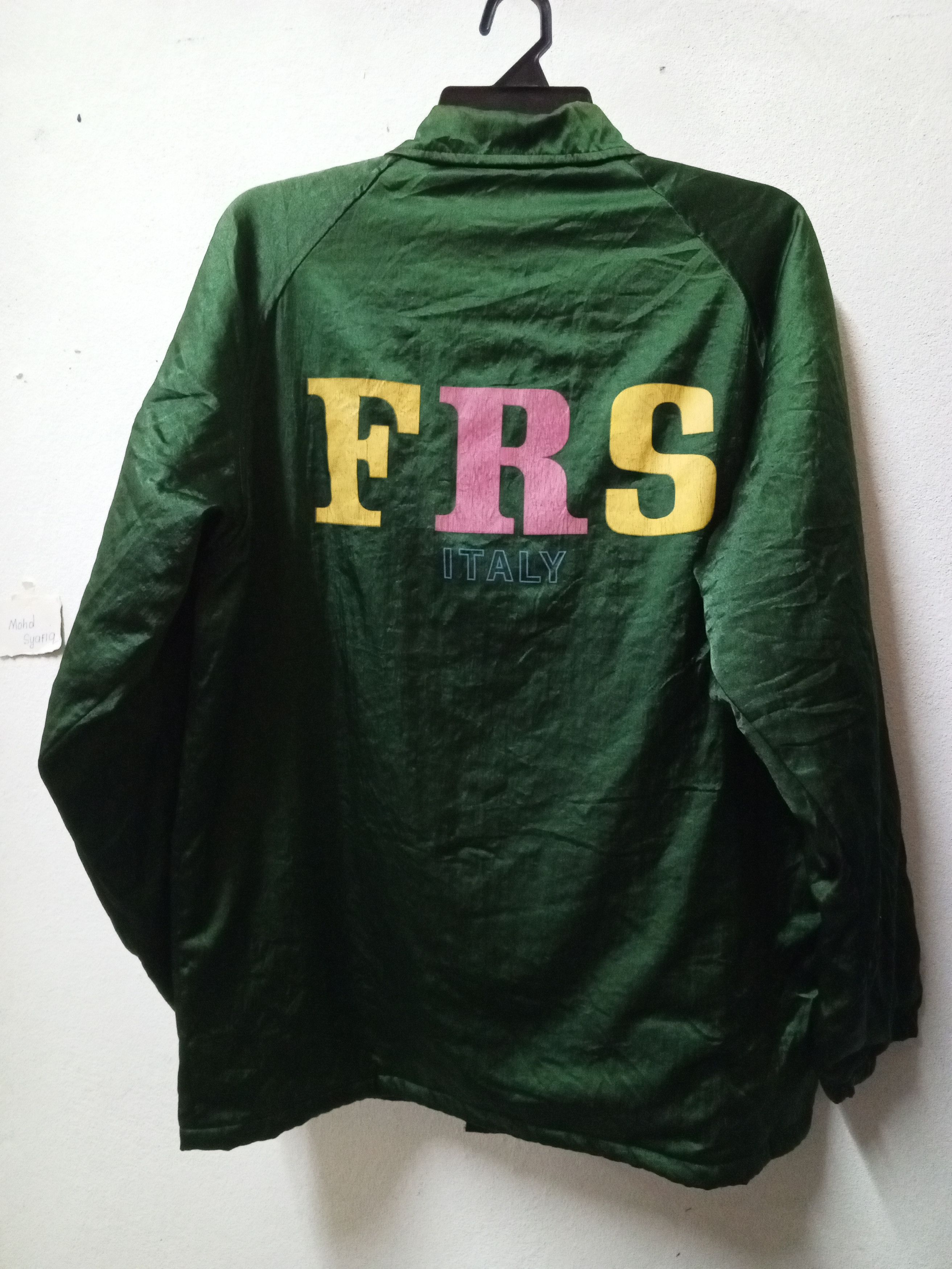 Fiorucci vintage 70s FIORUCCI SPORT ITALY COACH JACKET GREEN Size US XL / EU 56 / 4 - 1 Thumbnail