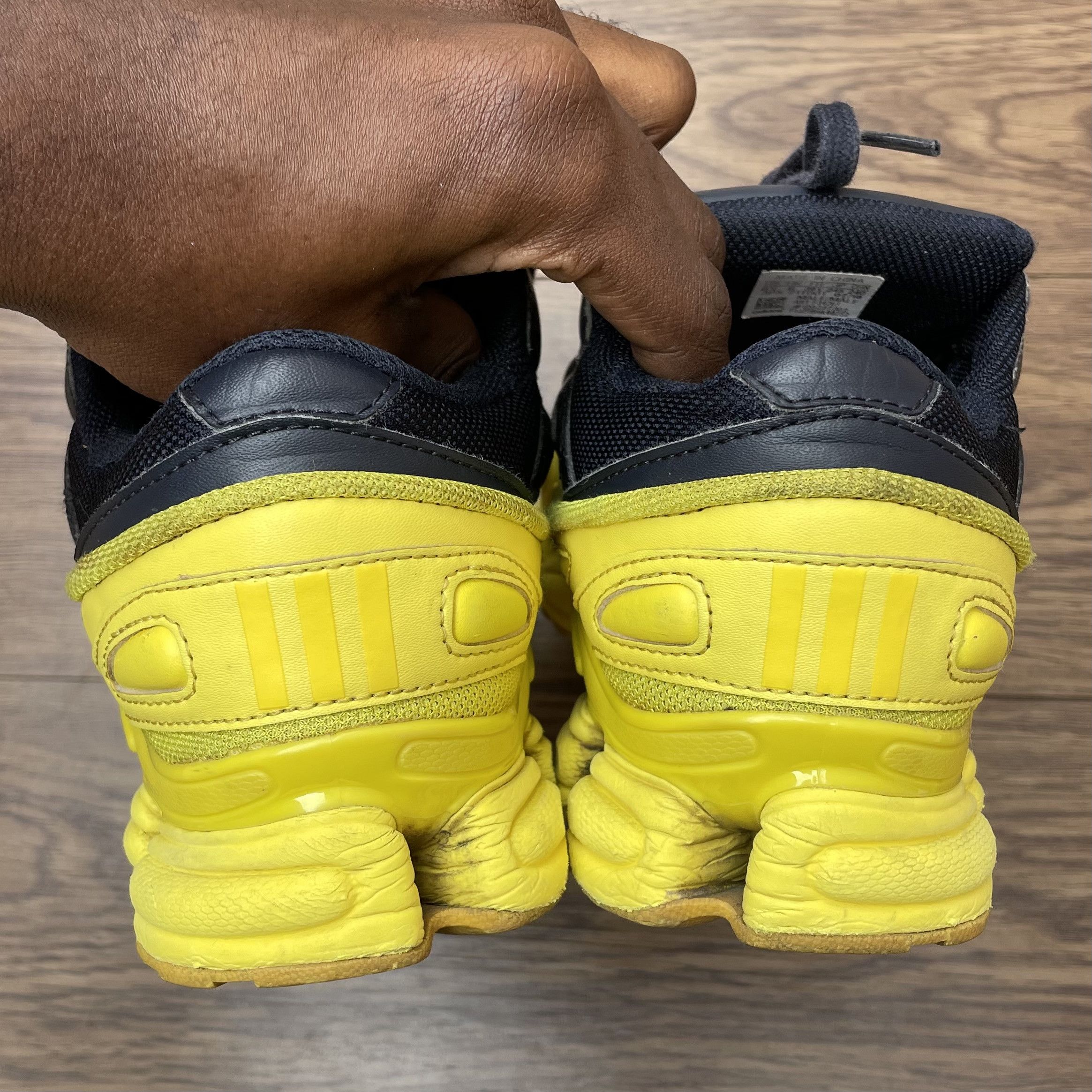 Adidas × Raf Simons Adidas x Raf Simons Ozweego 'Bright Yellow' Size US 6.5 / EU 39-40 - 8 Thumbnail