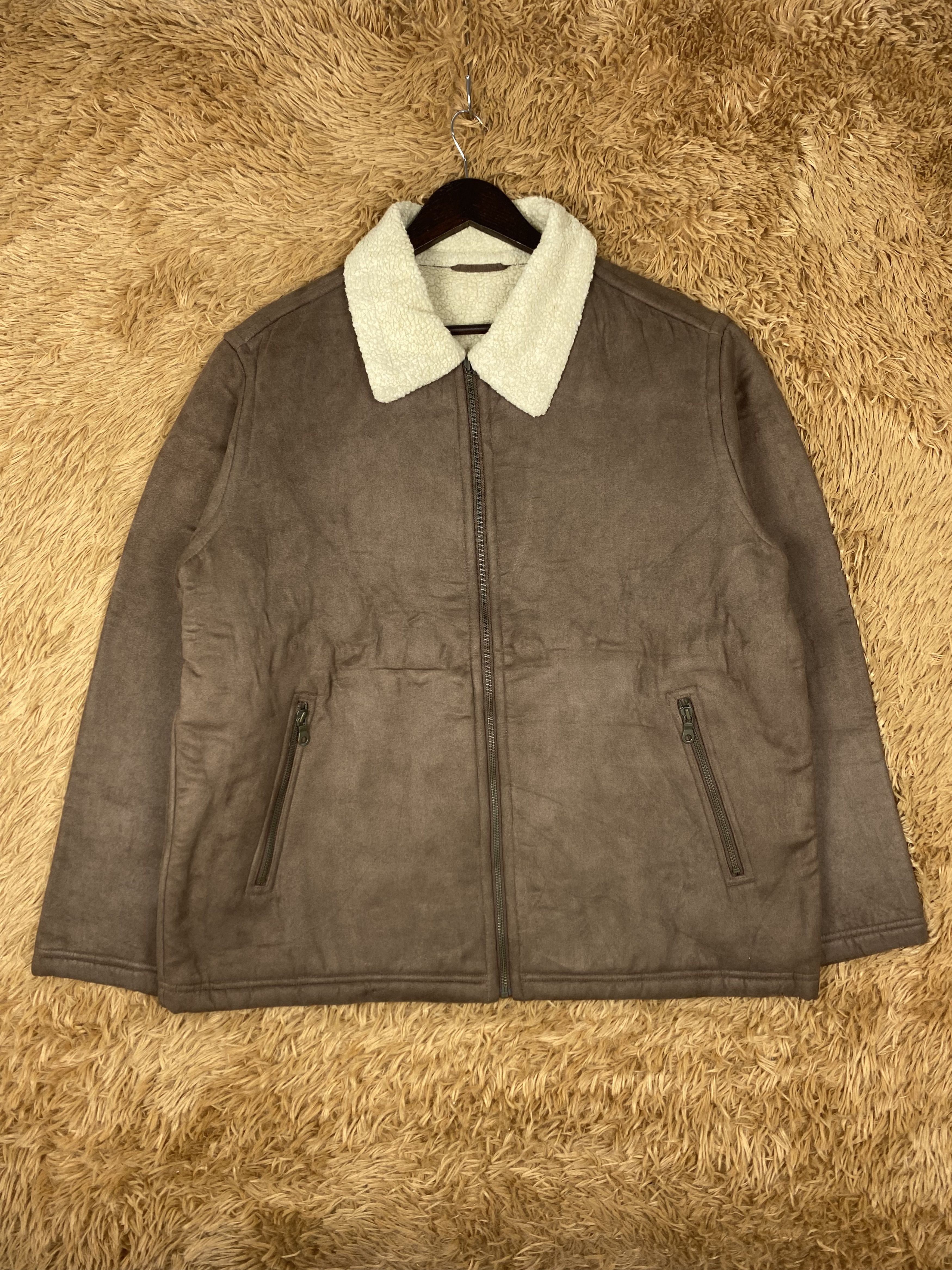 Uniqlo Vintage Uniqlo Fleece Lining Jacket DJ0422 Size US XL / EU 56 / 4 - 1 Thumbnail