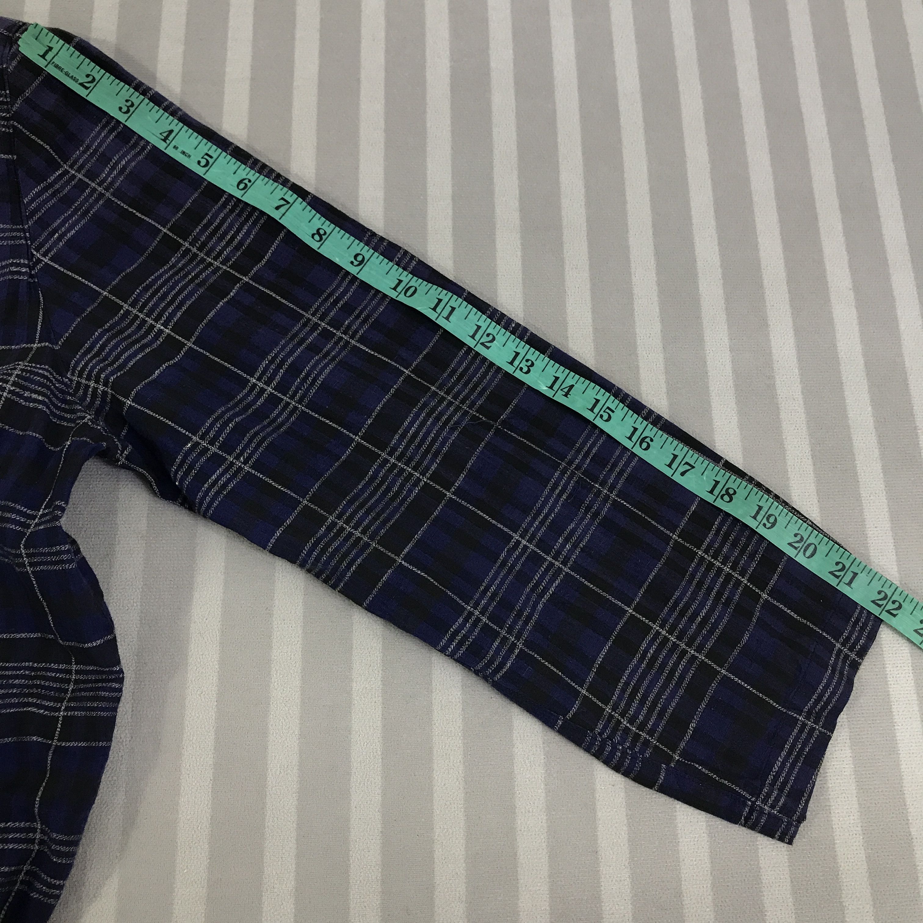 Issey Miyake Vintage Issey Miyake Tartan design Blazers K125B9 Size US L / EU 52-54 / 3 - 7 Thumbnail