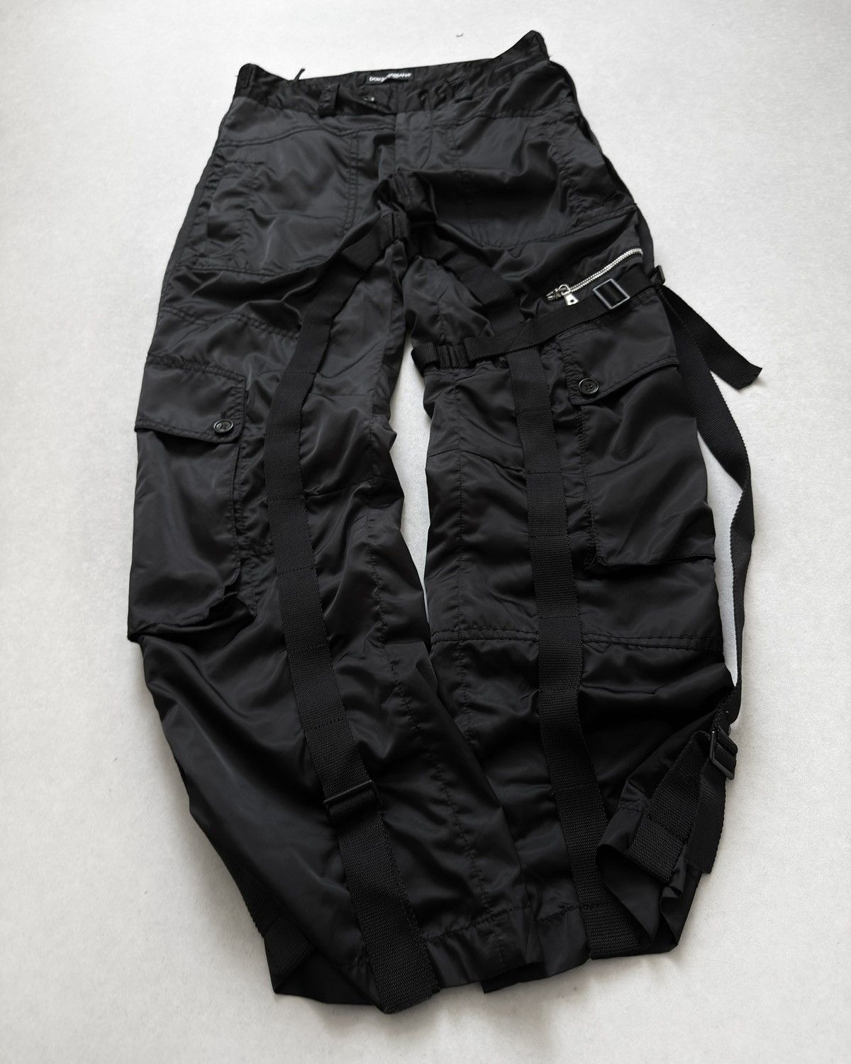Dolce & Gabbana FW 2003 Dolce & Gabbana Parachute Bondage Pants Size US 30 / EU 46 - 10 Thumbnail